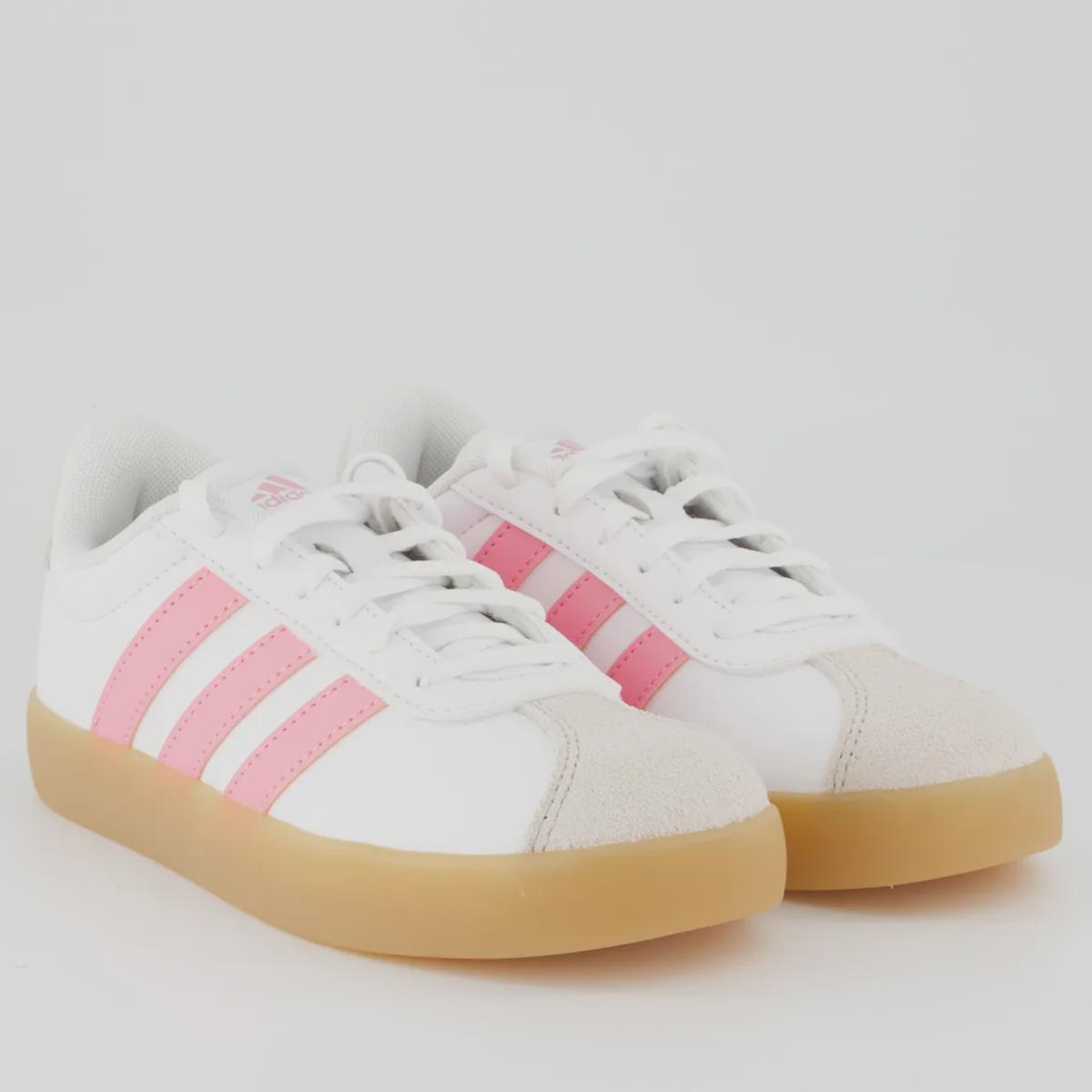 Tênis Infantil adidas VL Court 3 0 K - Foto 2