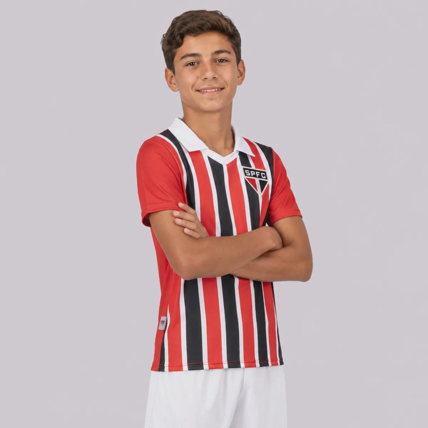 Camisa do São Paulo Vintage Infantil - Foto 2