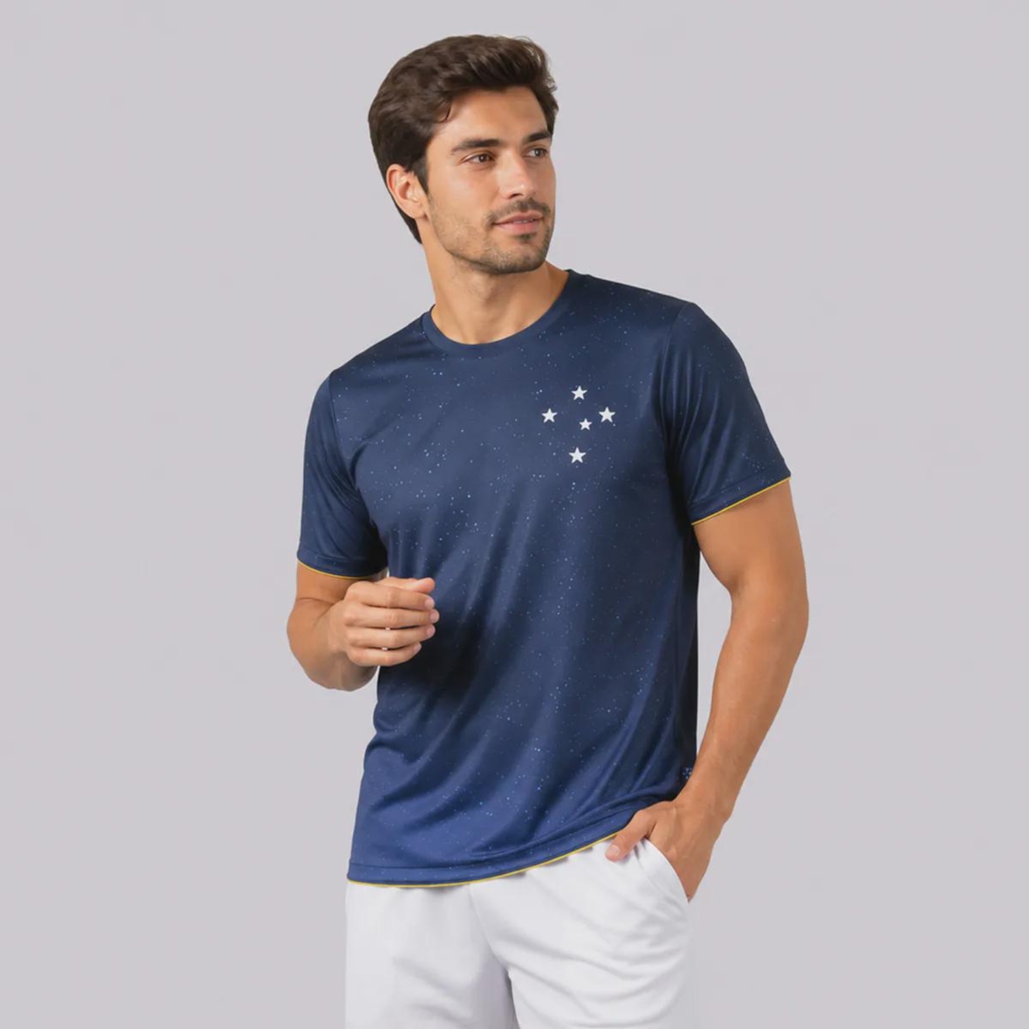 Camisa do Cruzeiro Esportiva Constelação Masculina - Foto 3