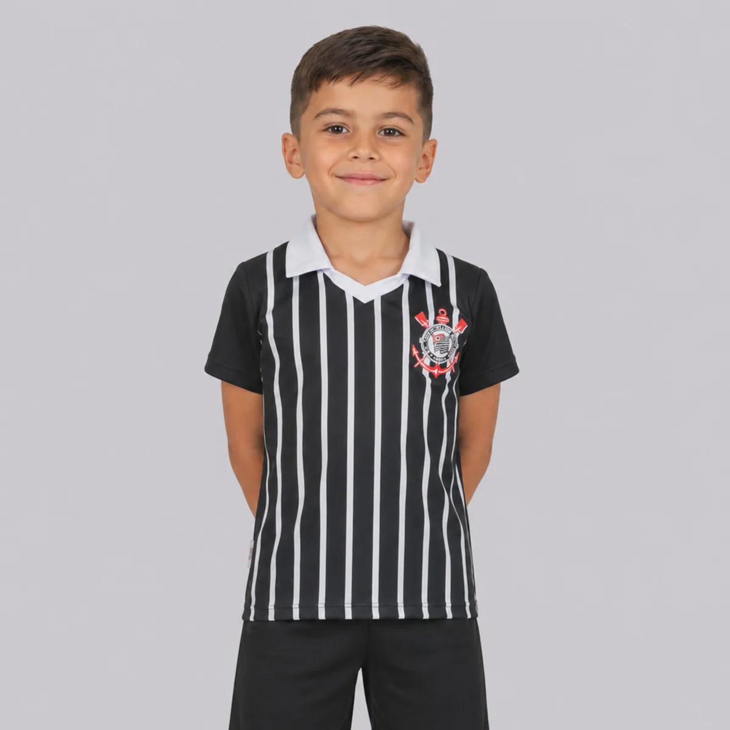 Camisa do Corinthians Vintage Infantil - Foto 1