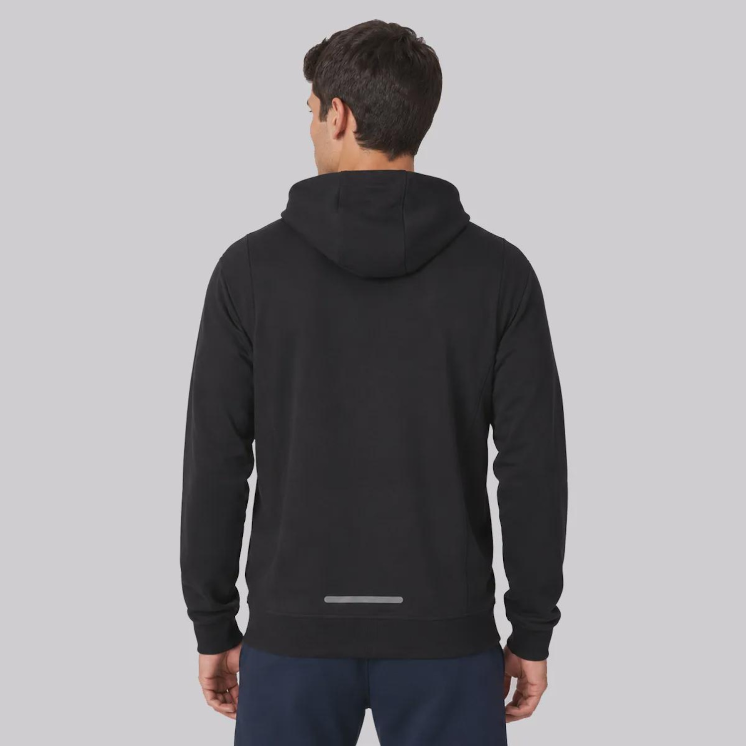 Blusão de Moletom Champion Tech Mini Script Logo Masculino - Foto 4
