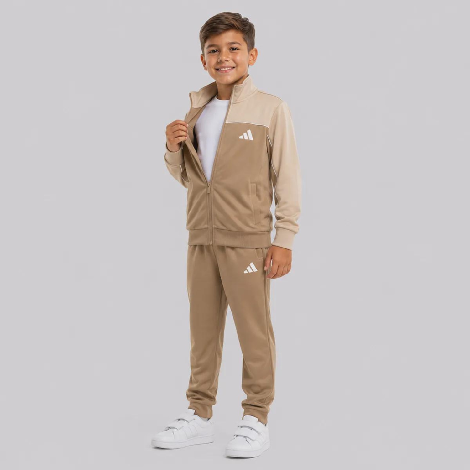 Agasalho adidas Seasonals Infantil - Foto 1