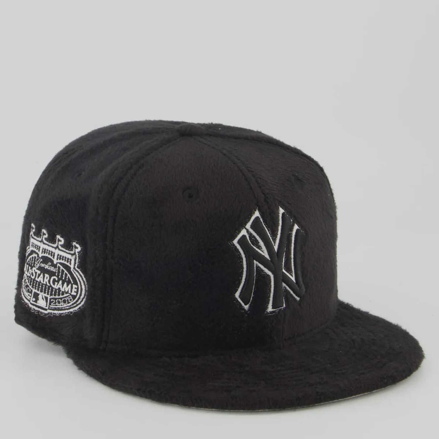 Boné Unissex New Era New York Yankees 5950 MLB Aba Reta - Foto 3