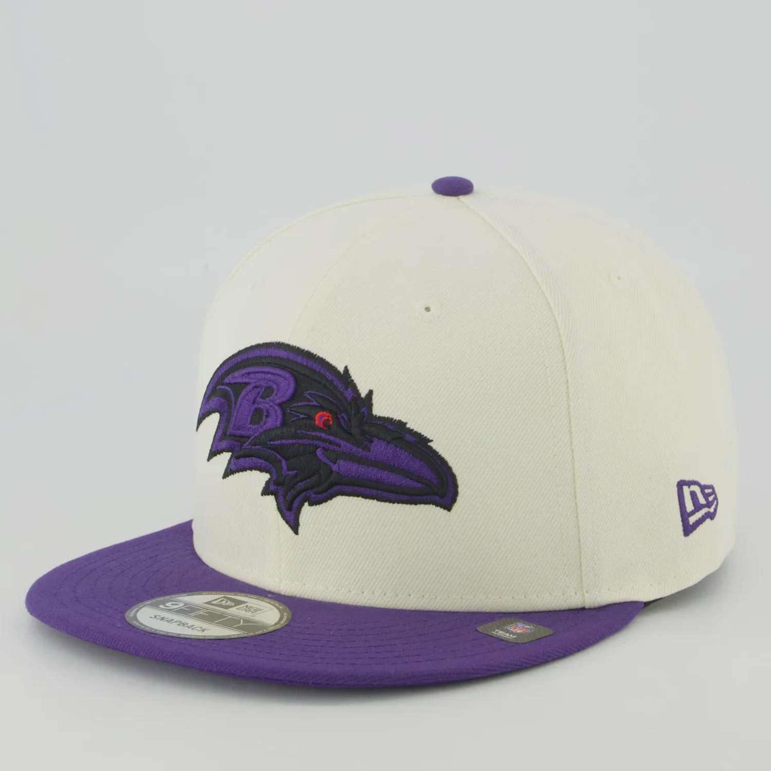 Boné Unissex New Era Baltimore Ravens 950 NFL Brasil Game Aba Reta - Foto 1
