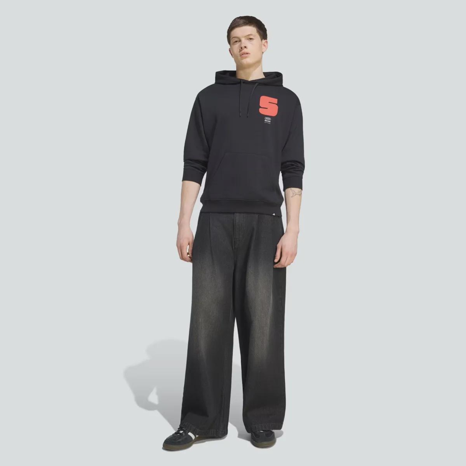 Blusão de Moletom adidas Audi Revolut Gabriel Bortoleto Masculina - Foto 3