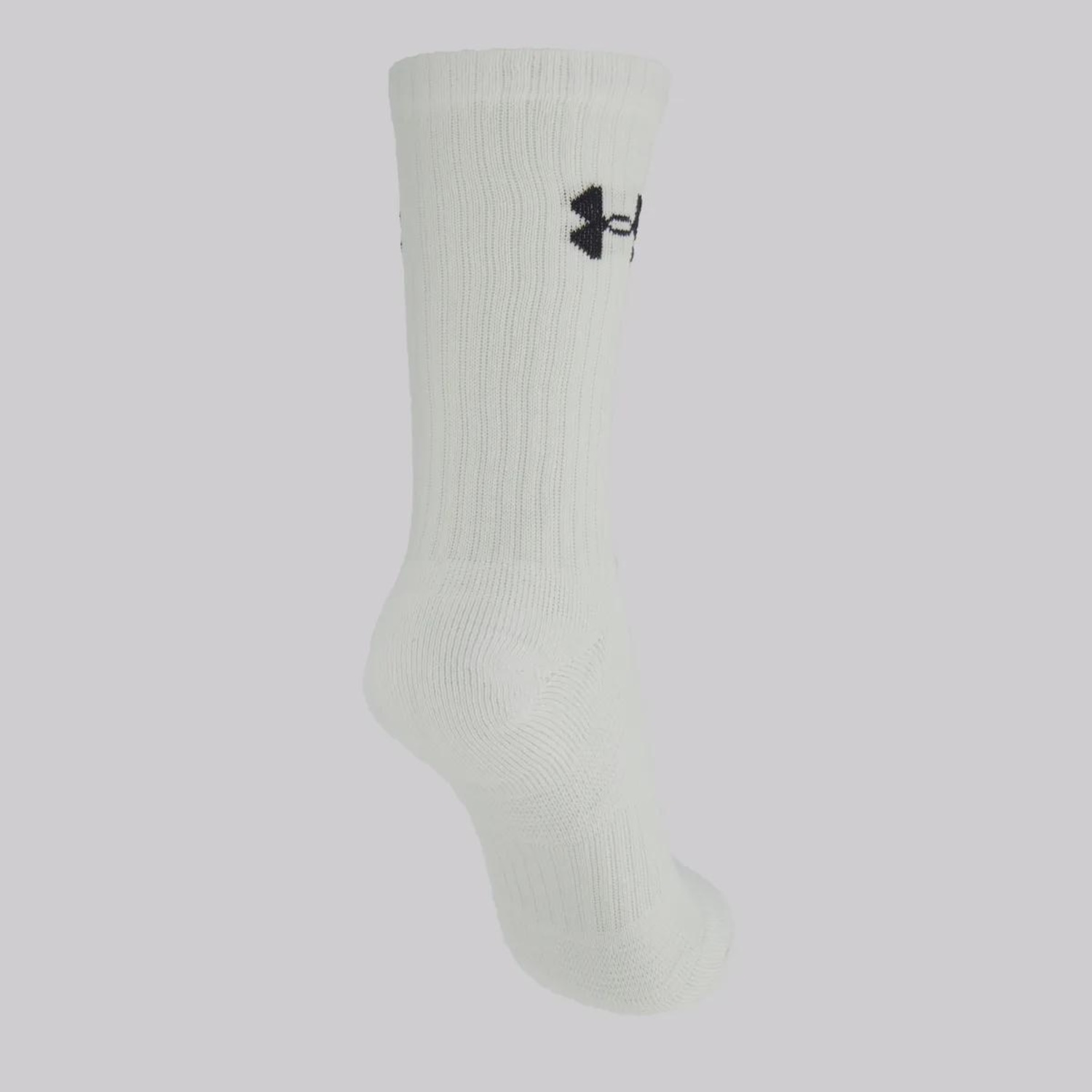 Kit 3 Pares de Meia Cano Alto Under Armour Tripack Feminina - Foto 4