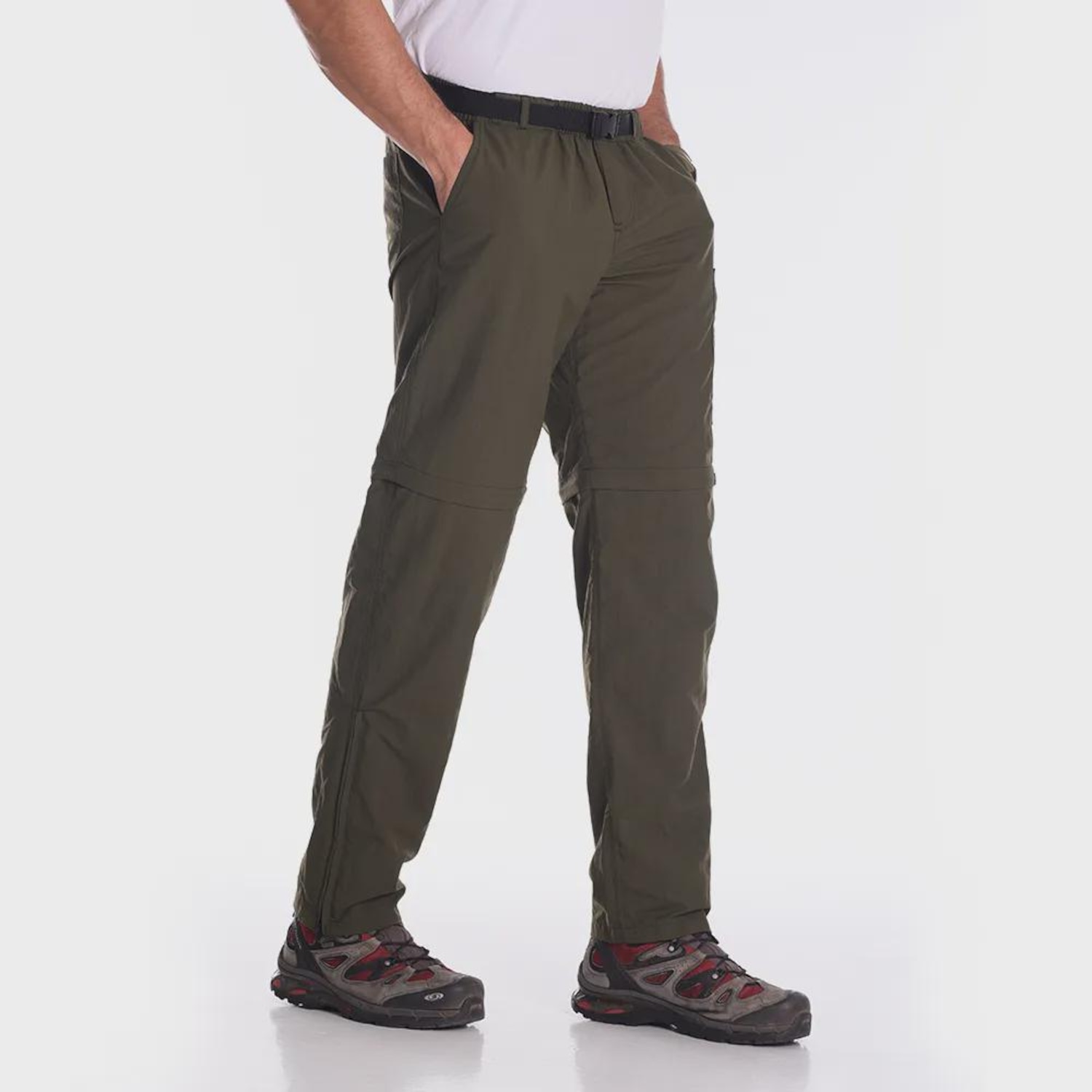 Calça-Bermuda Modular para Trekking Hard Bio UV50+ - Masculina - Foto 3