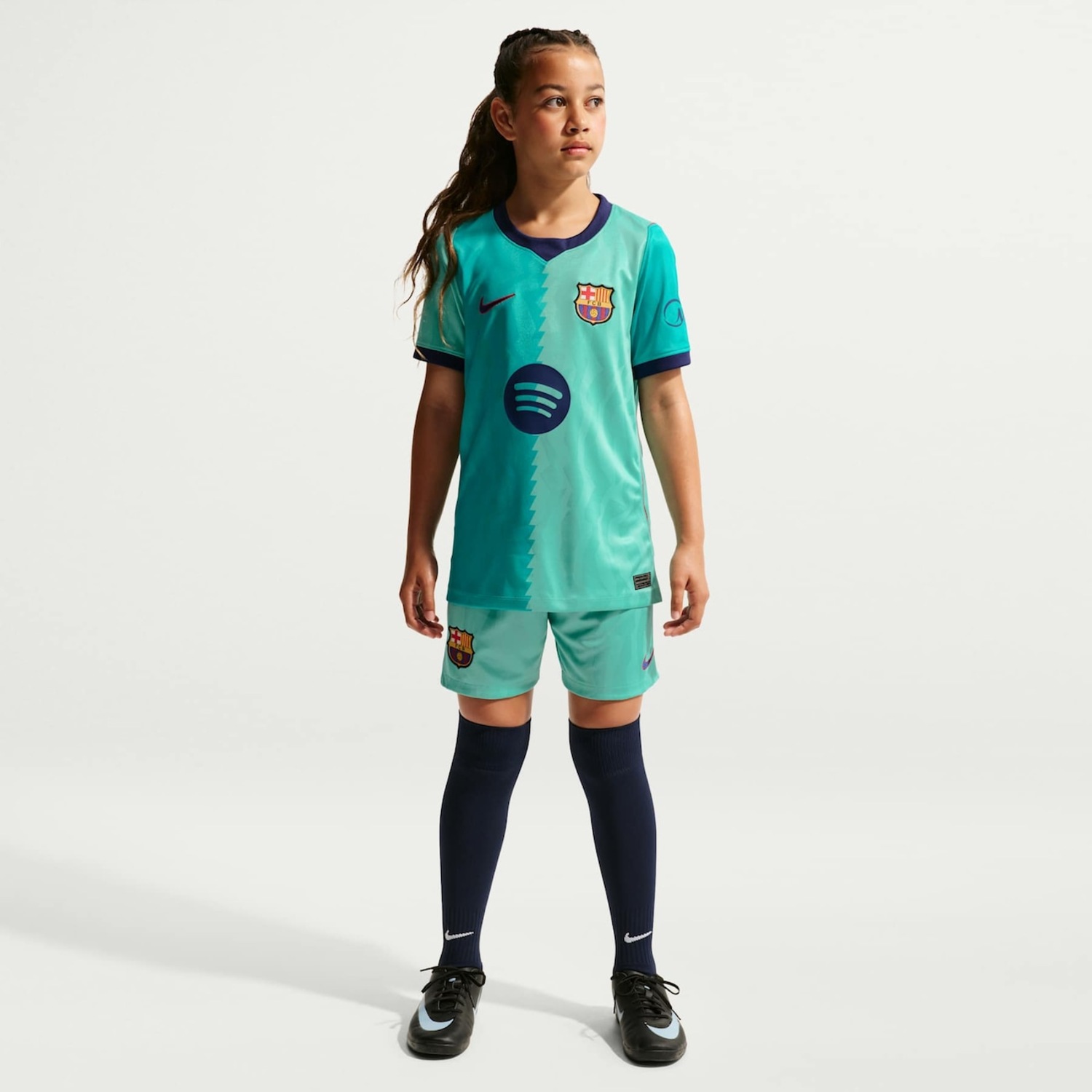 Camisa Barcelona Nike III 2026/27 Torcedor Pro Infantil - Foto 2