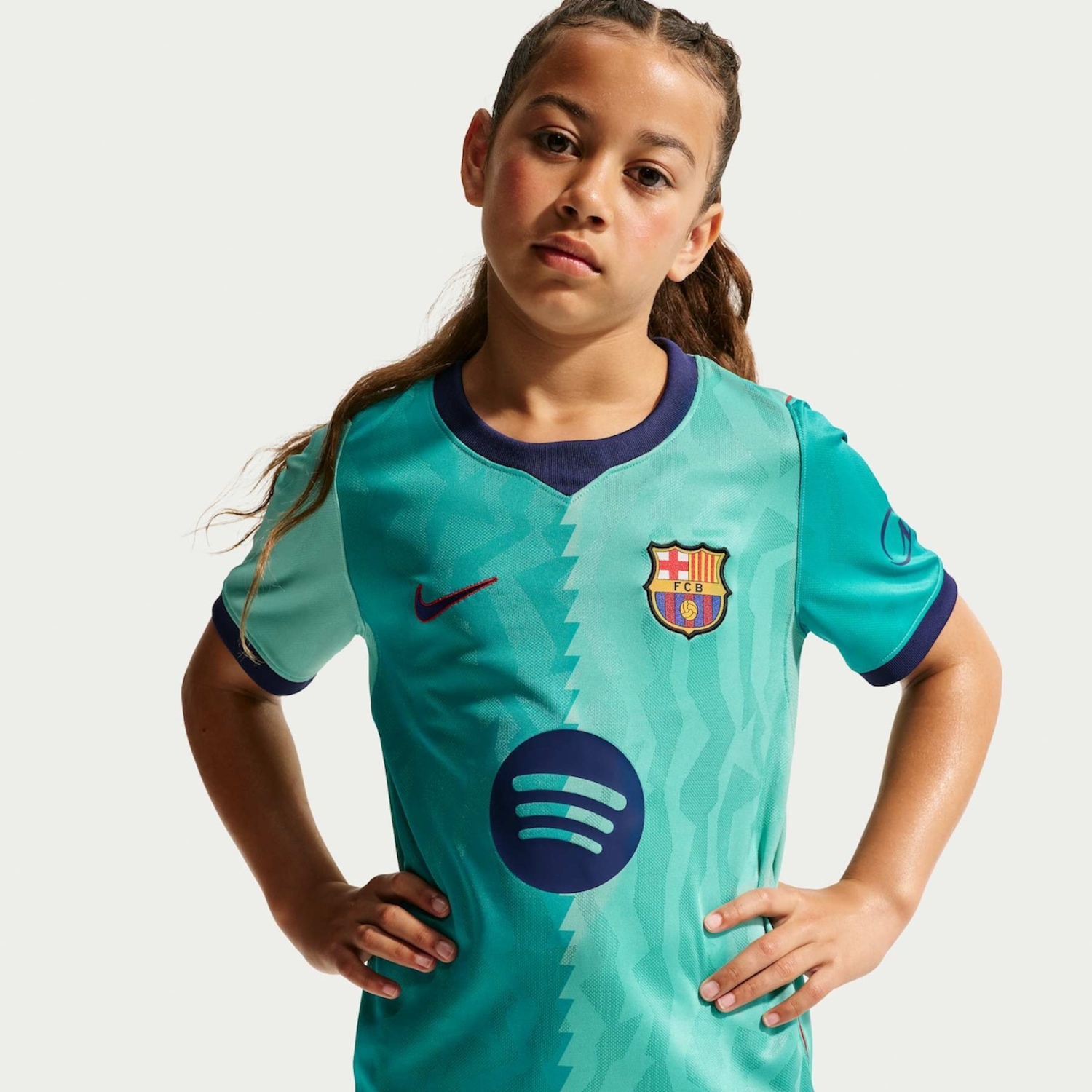 Camisa Barcelona Nike III 2026/27 Torcedor Pro Infantil - Foto 3