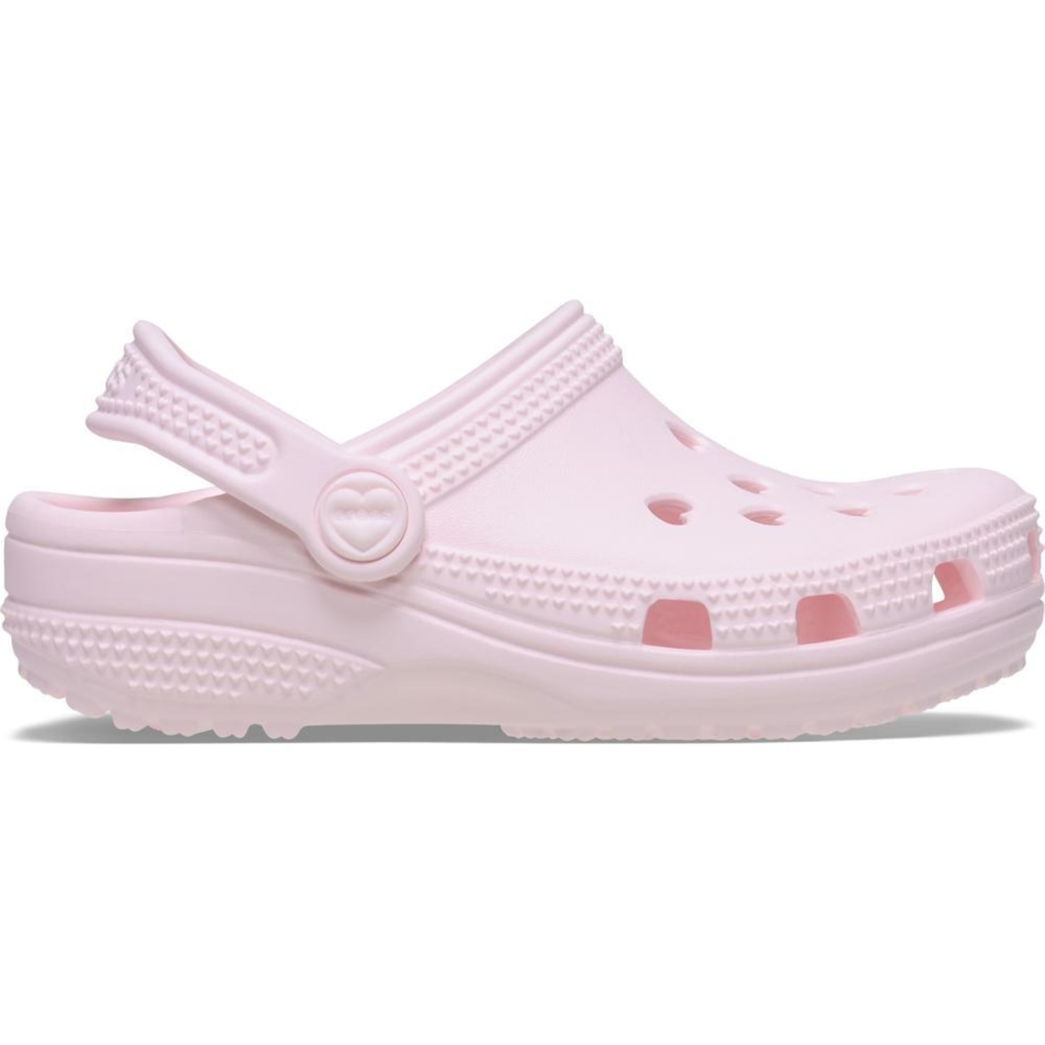 Sandália Infantil Crocs Classic Hearts Cut Out Clog T - Foto 1