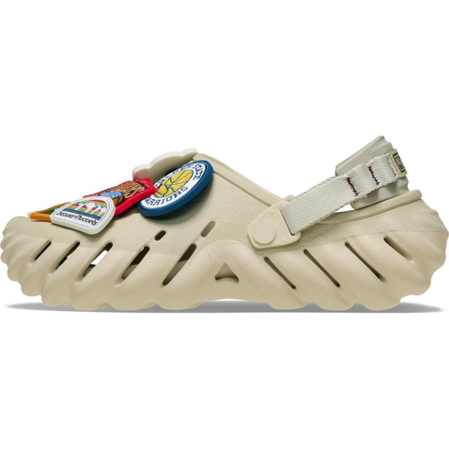 Sandália Unissex Crocs NBA Echo Clog Multi - Foto 3