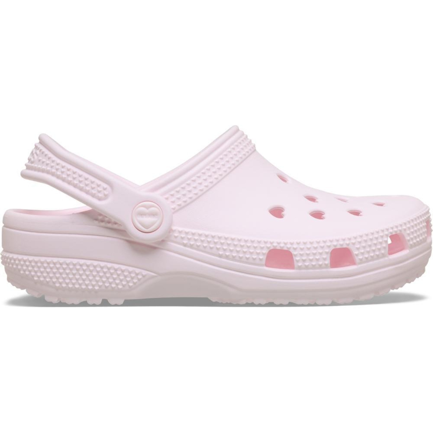 Sandália Infantil Crocs Classic Hearts Cut Out Clog - Foto 1