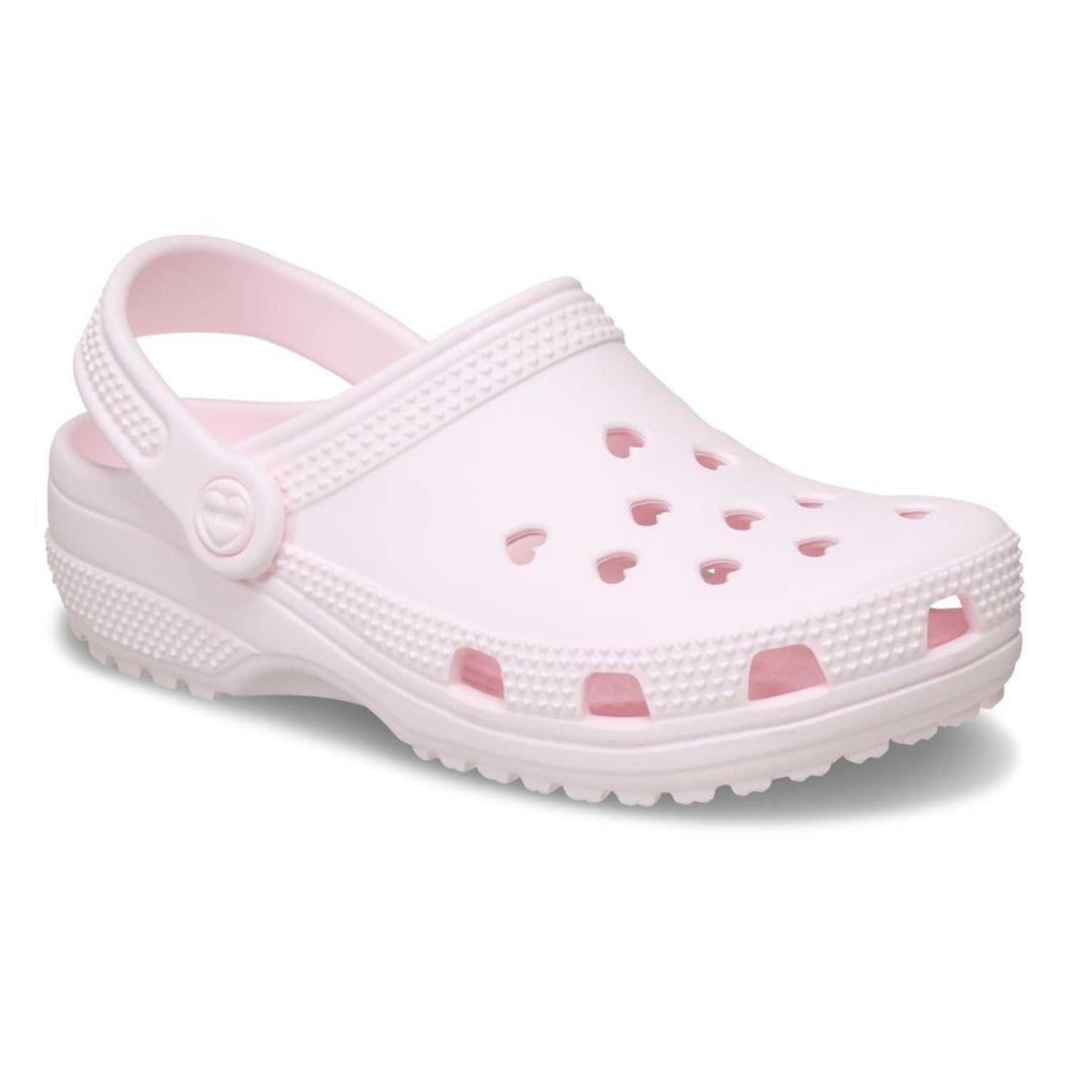 Sandália Infantil Crocs Classic Hearts Cut Out Clog - Foto 2