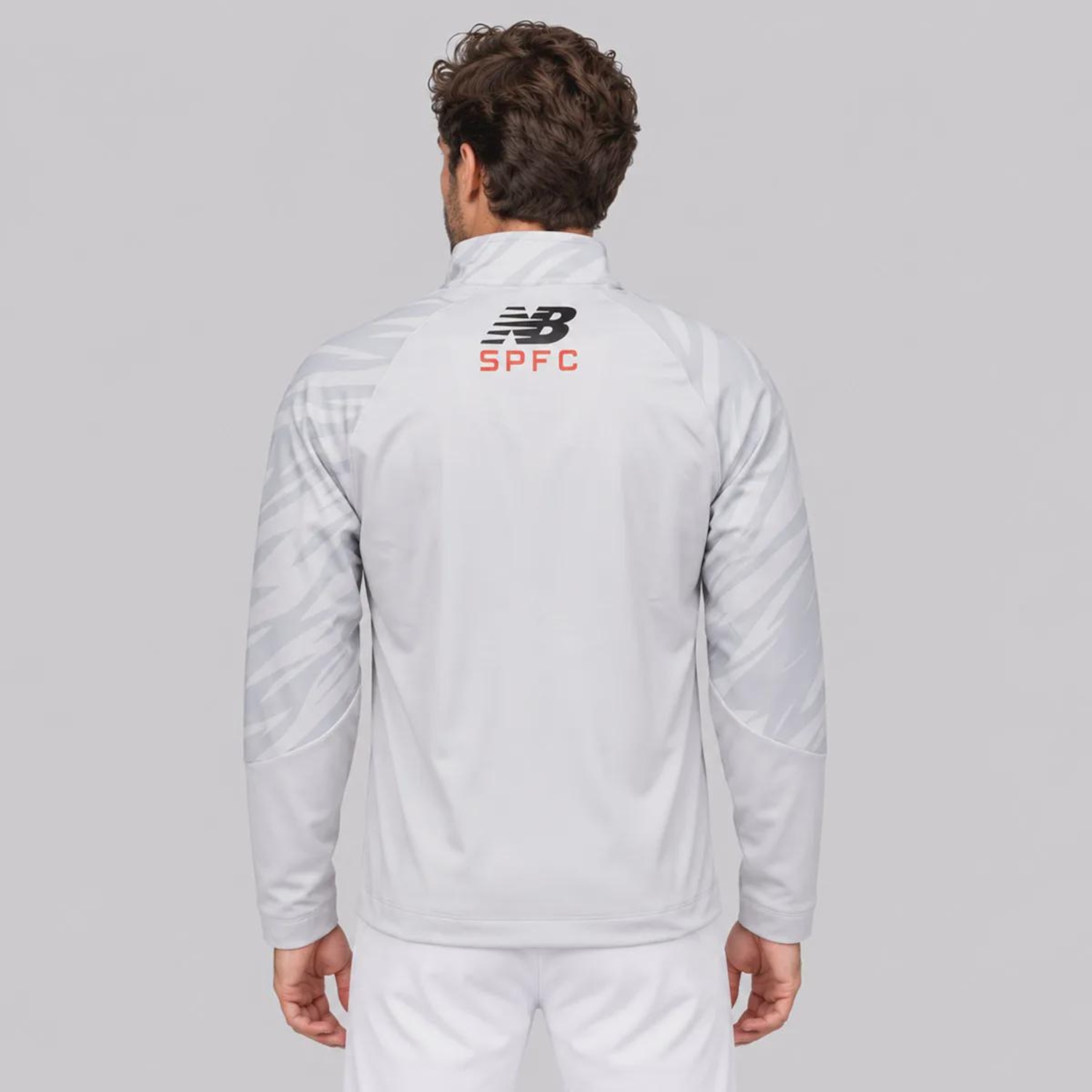 Jaqueta do São Paulo Pré Jogo New Balance 26/27 - Masculina - Foto 4