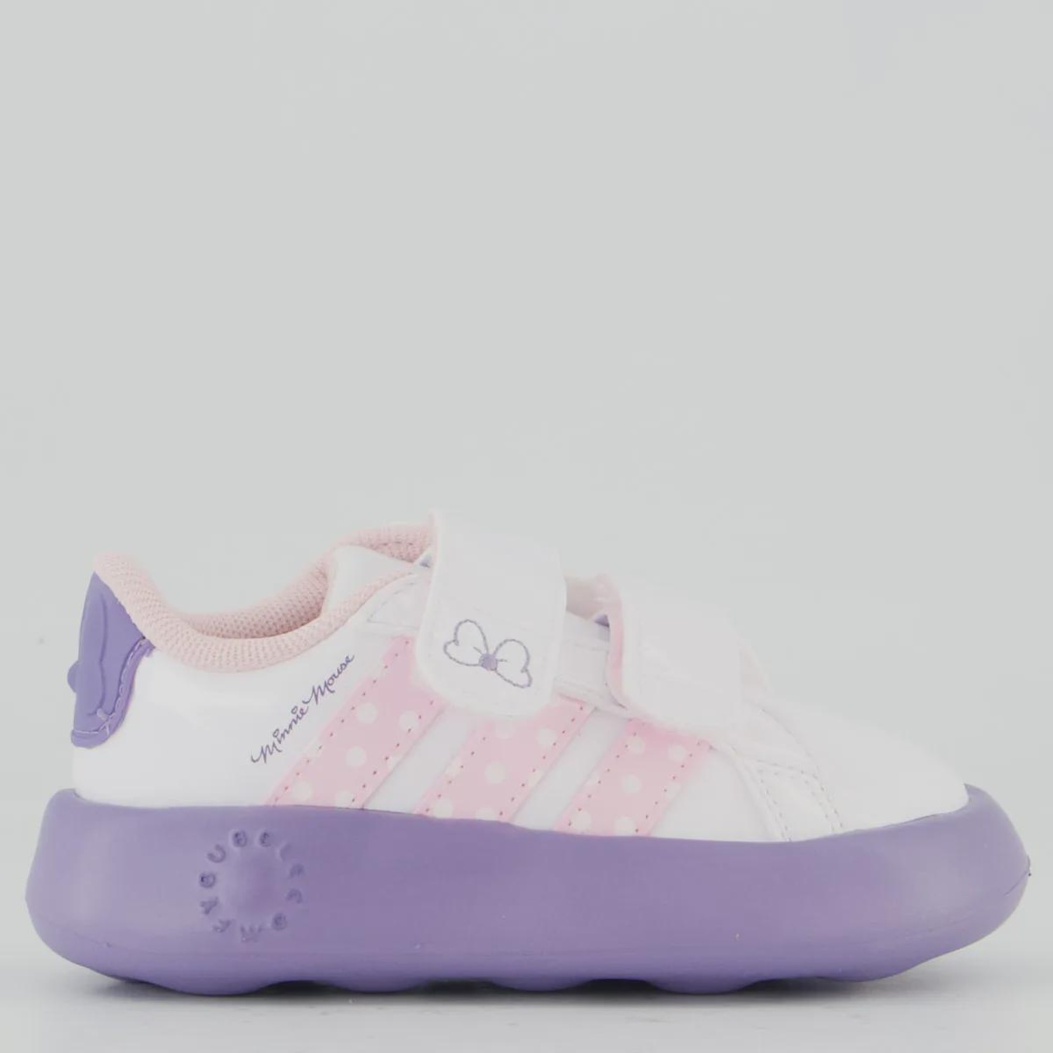 Tênis Infantil adidas Grand Court Minnie CF - Foto 1