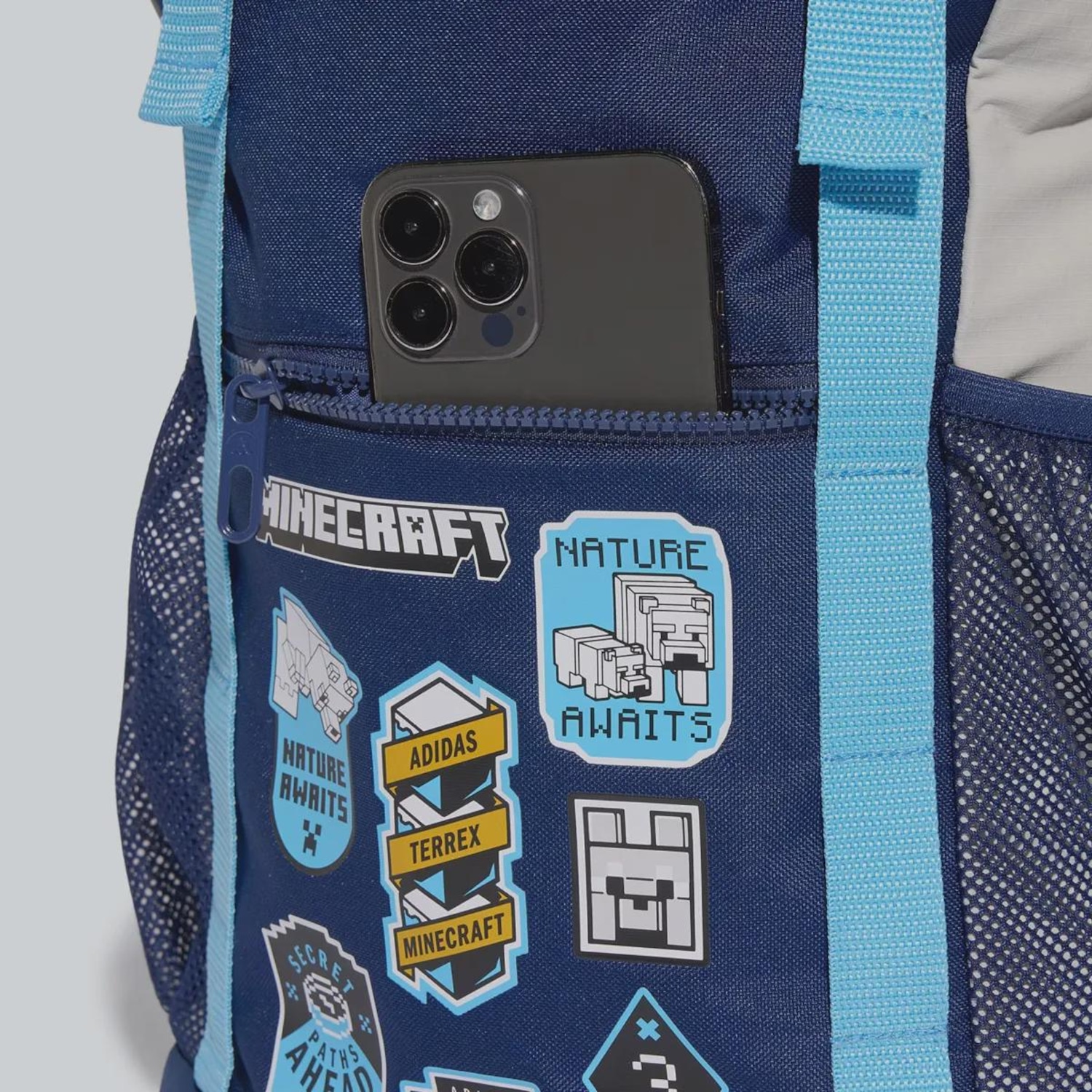 Mochila Infantil adidas Minecraft - 18,4 Litros - Foto 4