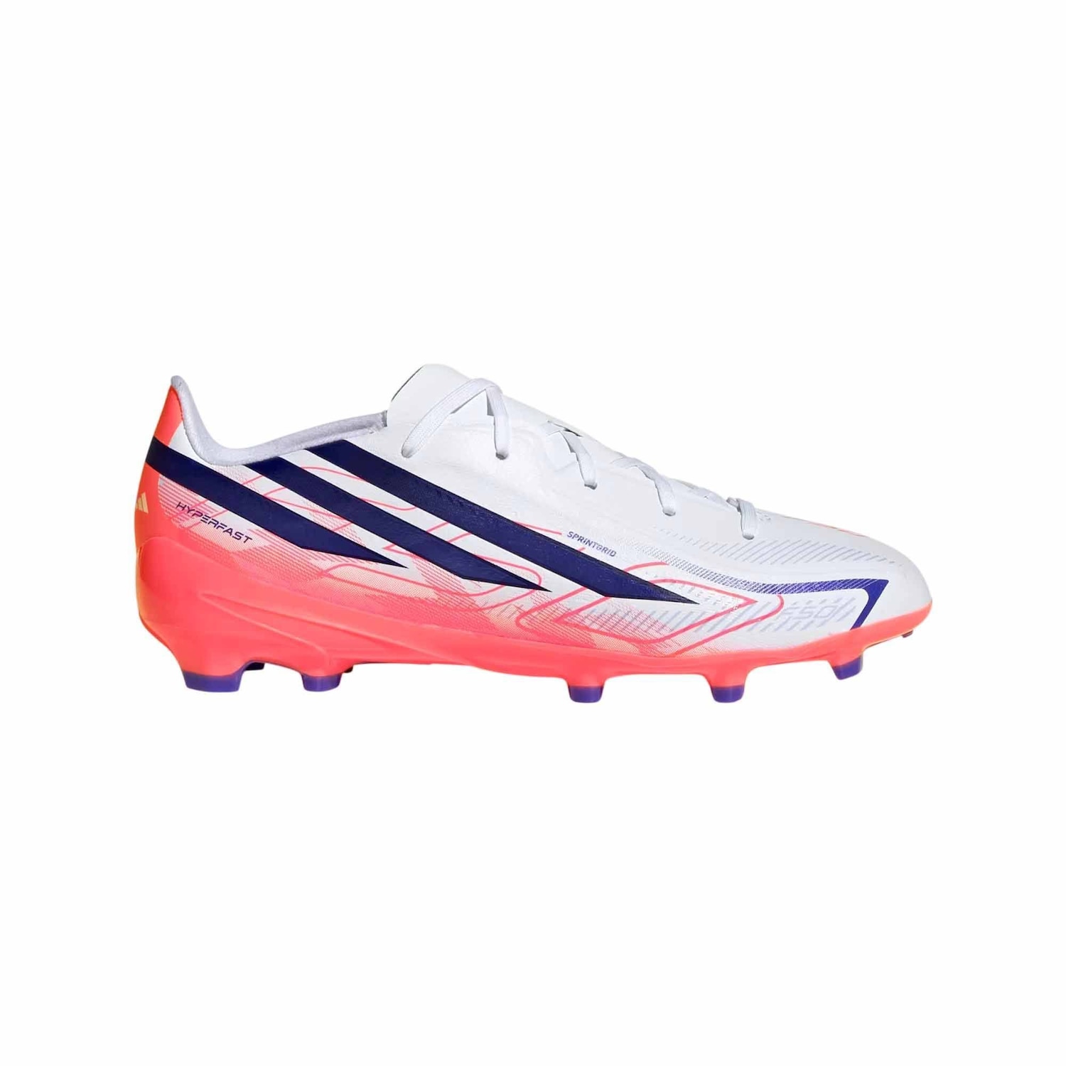 Chuteira de Campo Infantil adidas F50 Hyperfast League - Foto 1