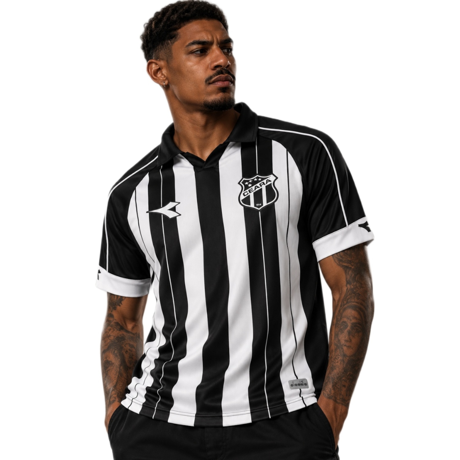 Camisa do Ceará I 26/27 Diadora Masculina - Foto 3
