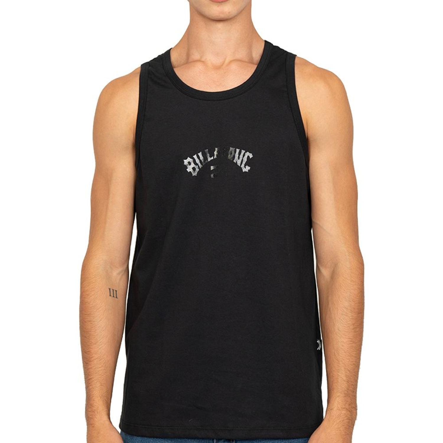 Camiseta Regata Billabong Mid Arch Masculina - Foto 1