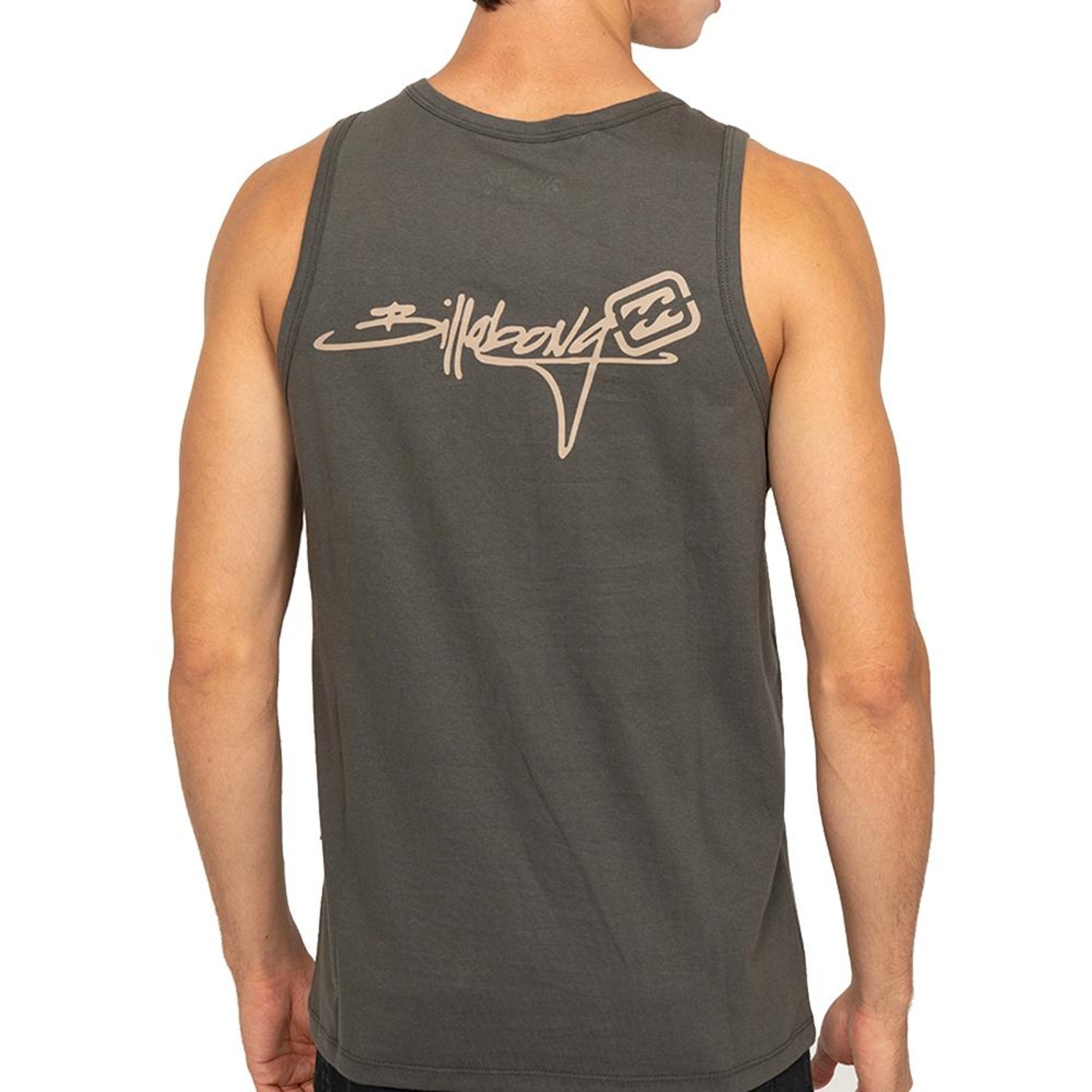 Camiseta Regata Billabong Bracket Script Masculina - Foto 2