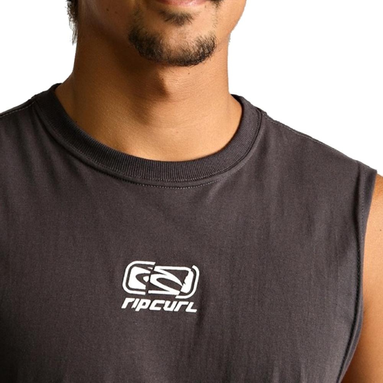 Camiseta Regata Rip Curl Archive Split Logo Masculina - Foto 3