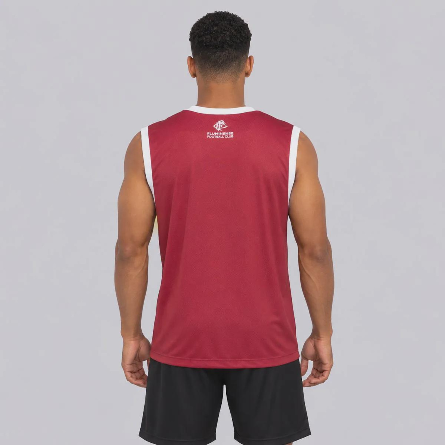 Camiseta Regata do Fluminense Ágil Bordô Masculina - Foto 4