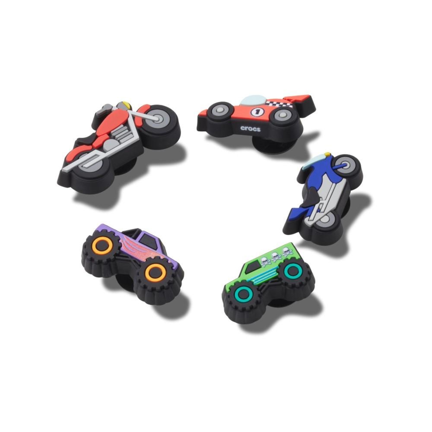 Jibbitz™ Crocs Veículos de Final de Semana Pack com 5 Peças - Foto 1