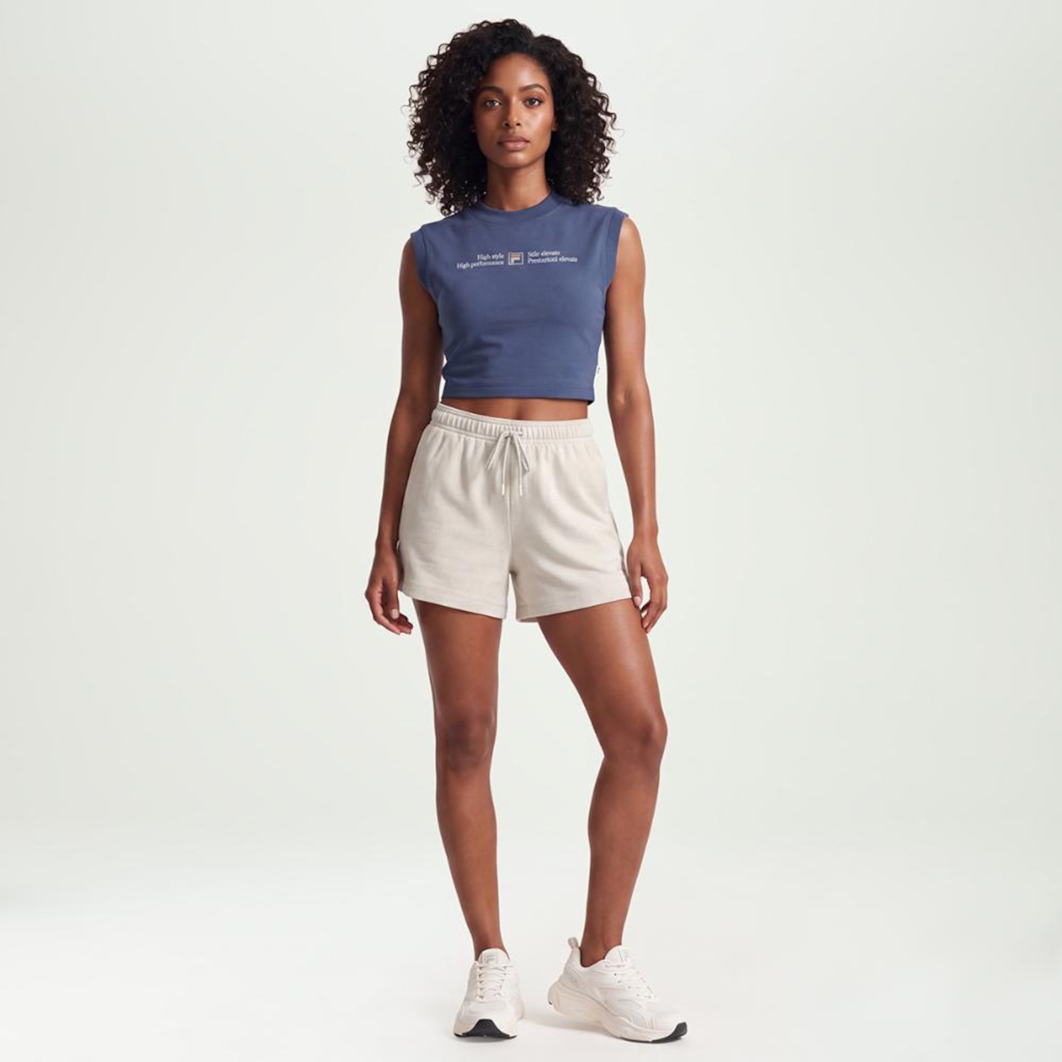 Camiseta Regata Fila Cropped Stile Elevato Graphic Feminina - Foto 2