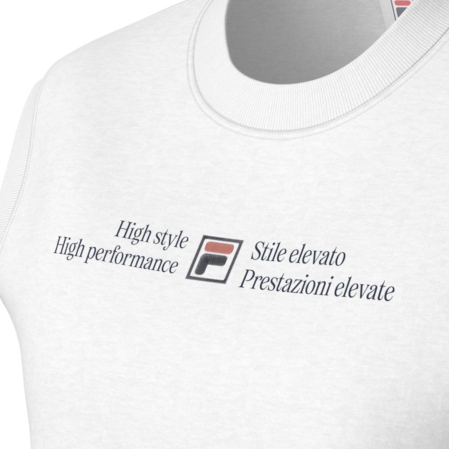 Camiseta Regata Fila Cropped Stile Elevato Graphic Feminina - Foto 4