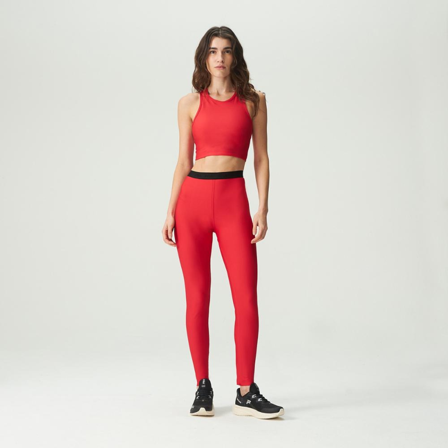 Calça Legging Fila Train Elastic V Feminina - Foto 1