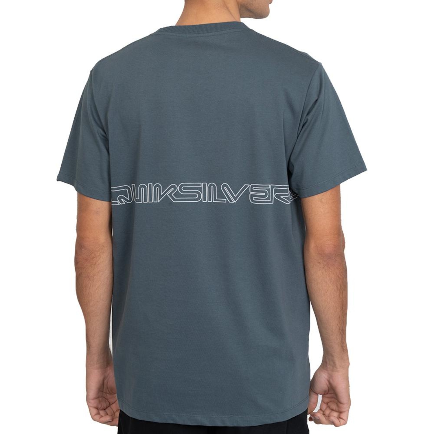 Camiseta Quiksilver Word Block Masculina - Foto 2