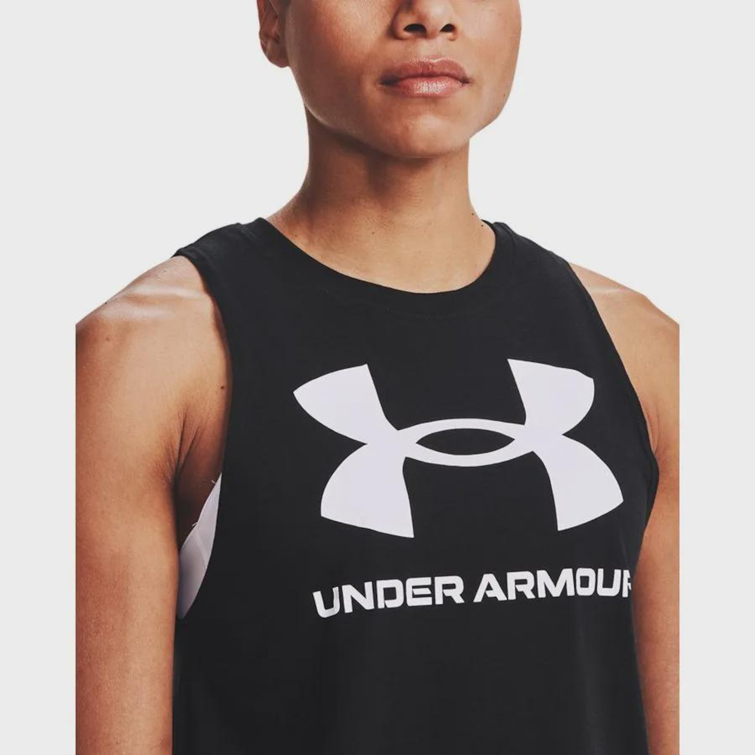 Camiseta Regata Sporstyle Under Armour Live Rival Feminina - Foto 4
