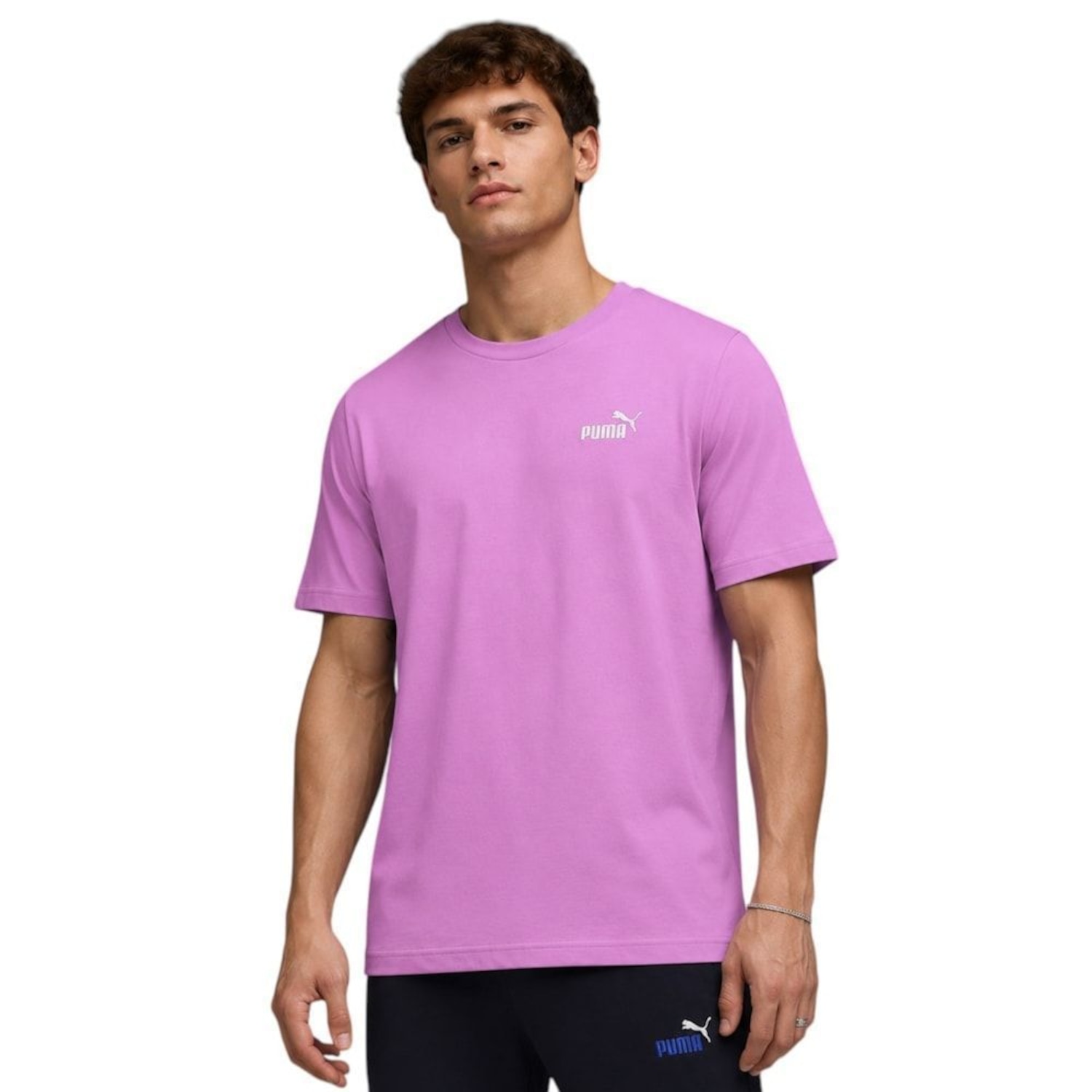 Camiseta Puma Ess Small No. 1 Logo Masculina - Foto 1