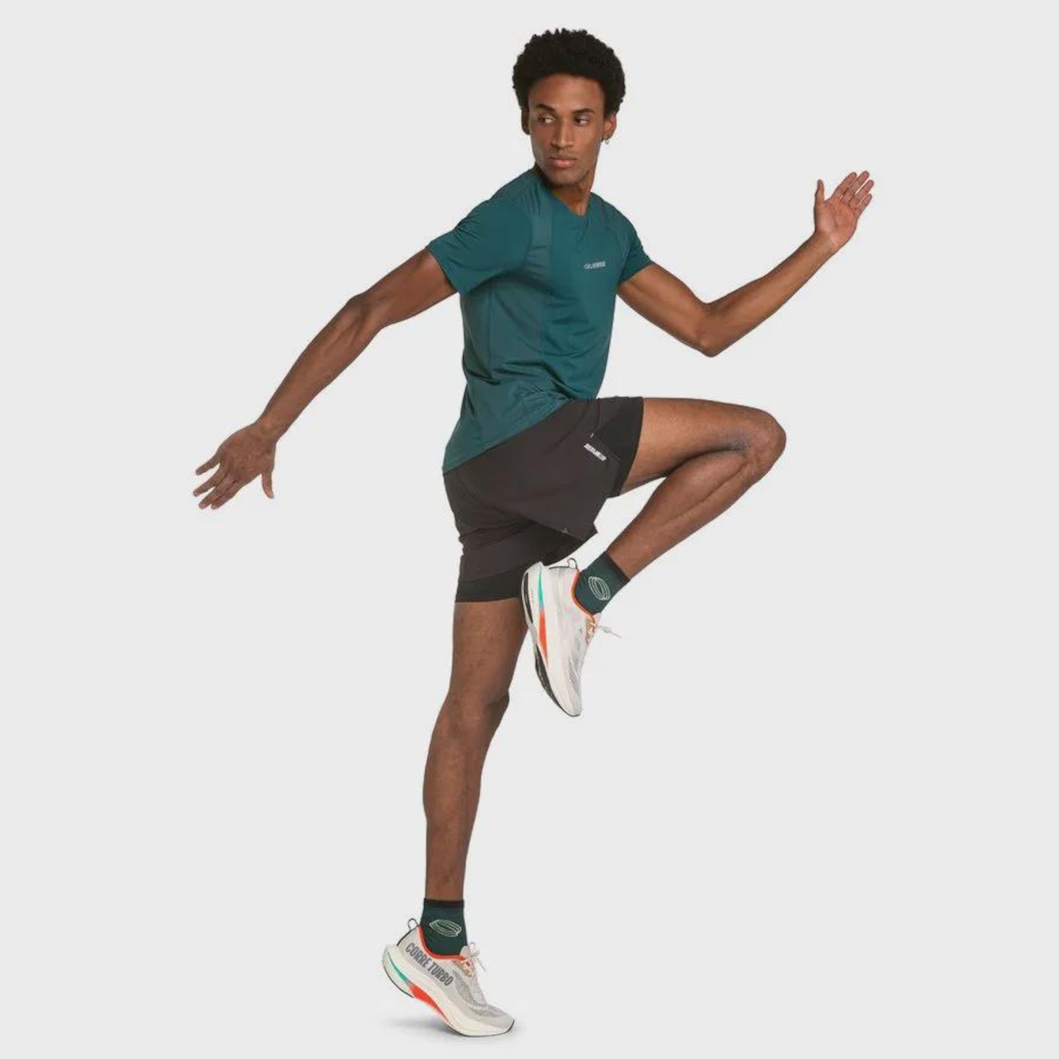 Bermuda Olympikus Corre Foco 2 em 1 5 - Masculino - Foto 3