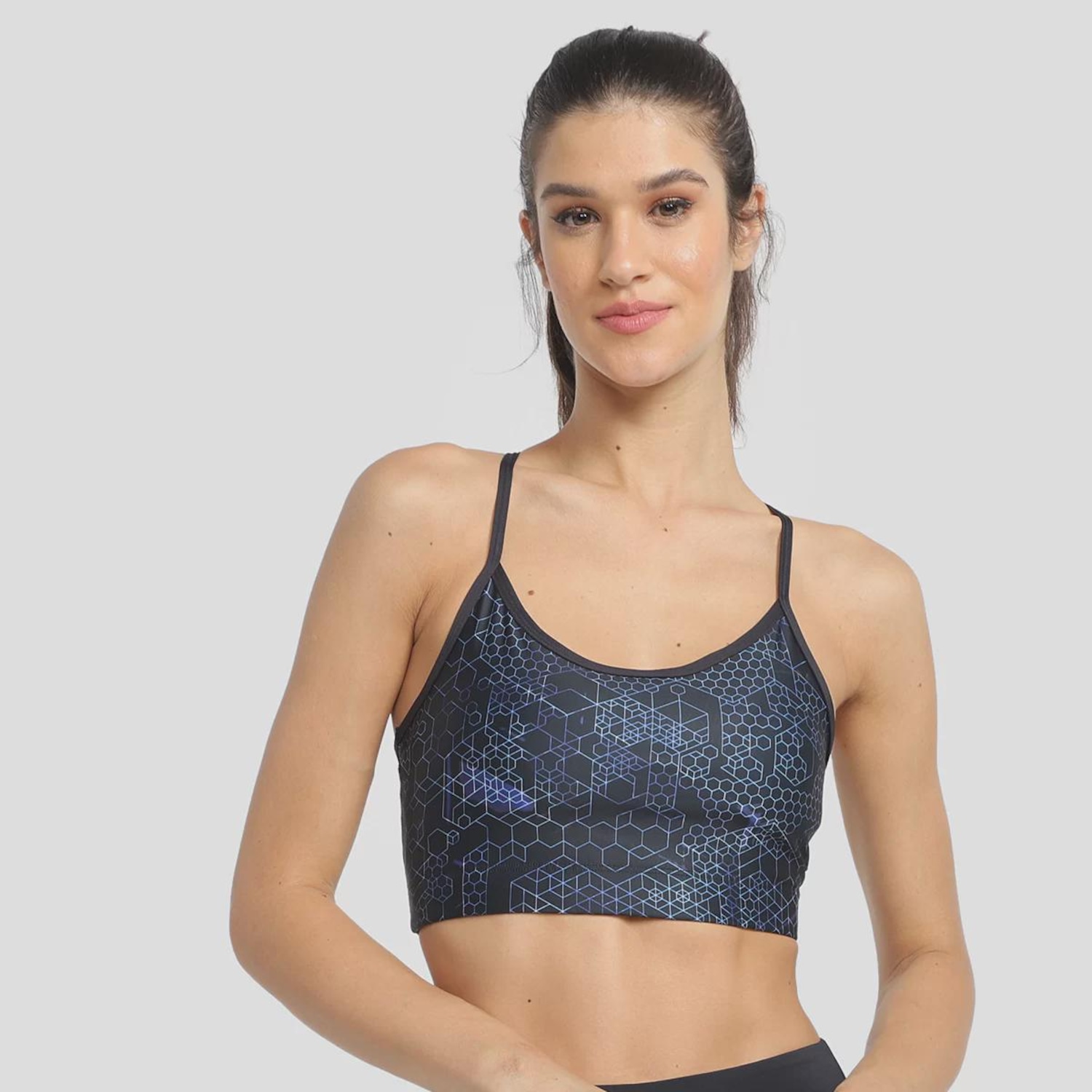 Top Rainha Aero Sustentação Média Feminino - Foto 1