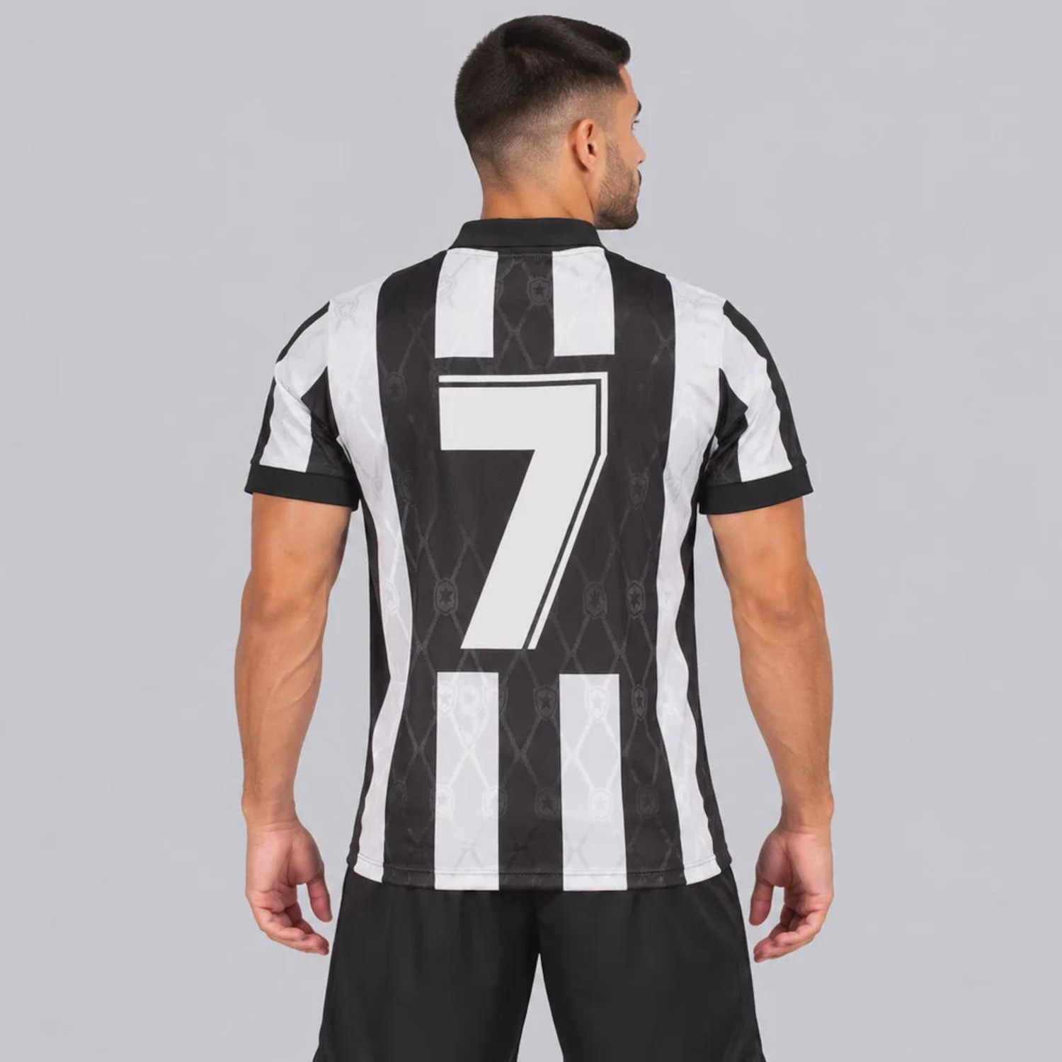 Camisa do Botafogo Retrô 1995 Túlio Maravilha 7 Jacquard Masculina - Foto 4