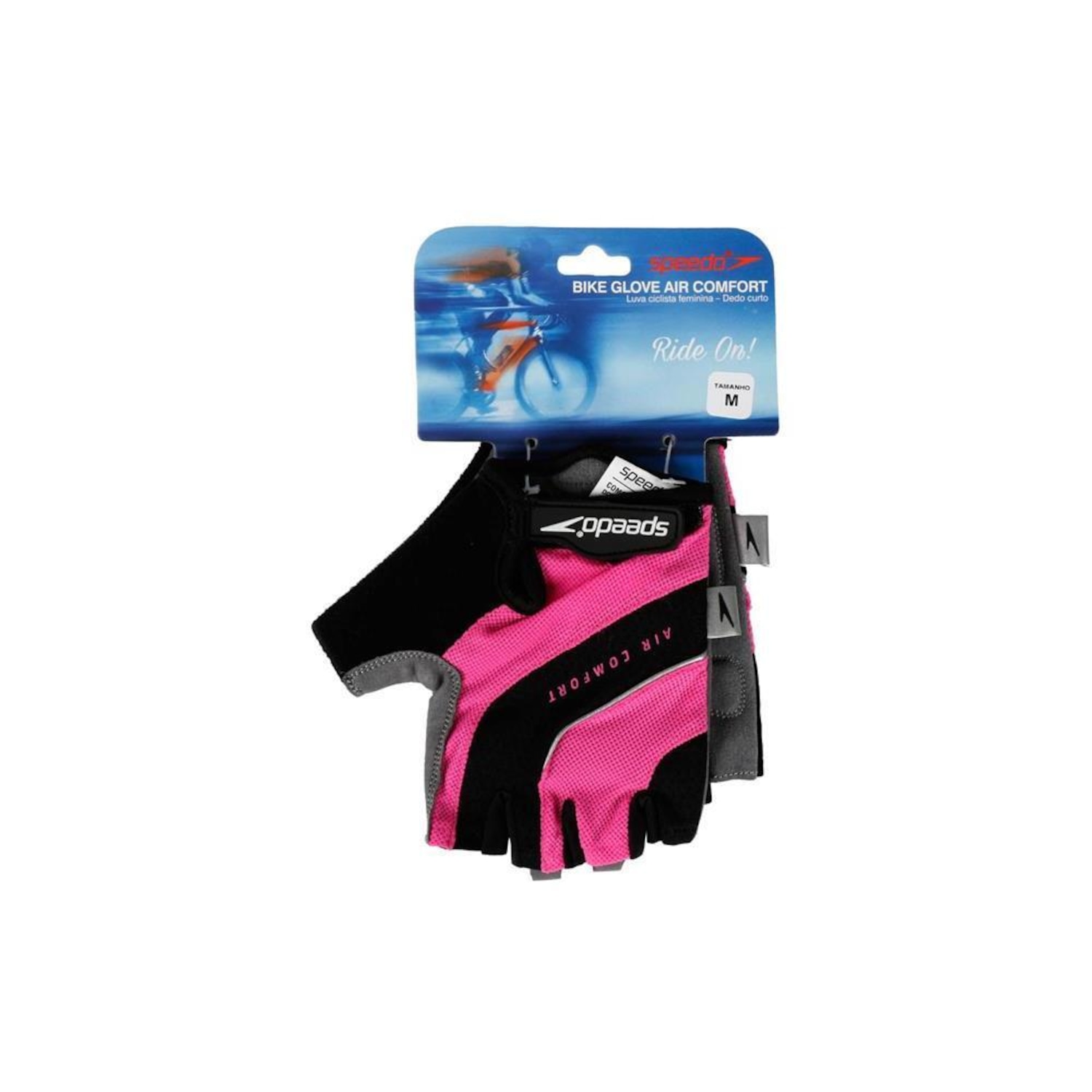 Luva de Ciclismo Speedo Air Comfort Feminina - Foto 3