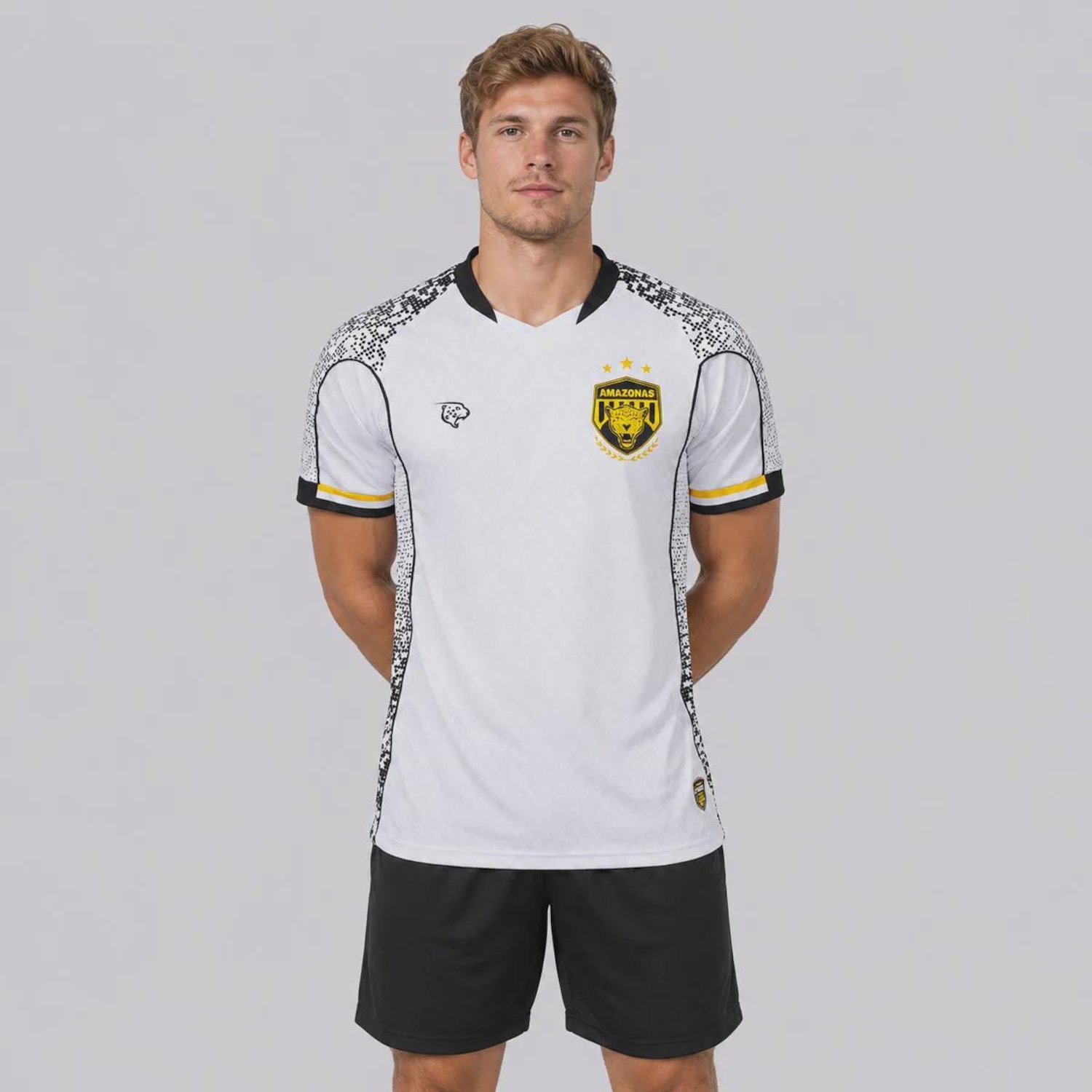 Camisa do Amazonas II 26/27 N° 10 Torcedor Onça Masculina - Foto 1
