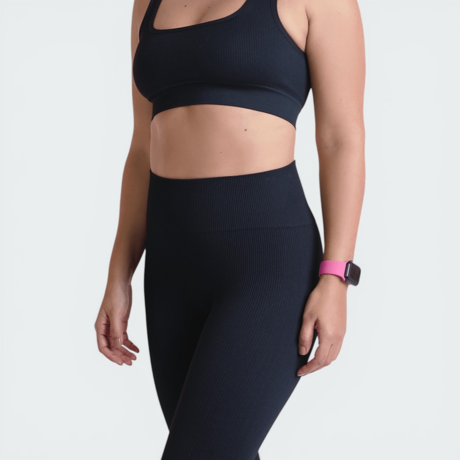 Calça Legging Lupo Sport Basic Canelada Sem Costura Feminina - Foto 3
