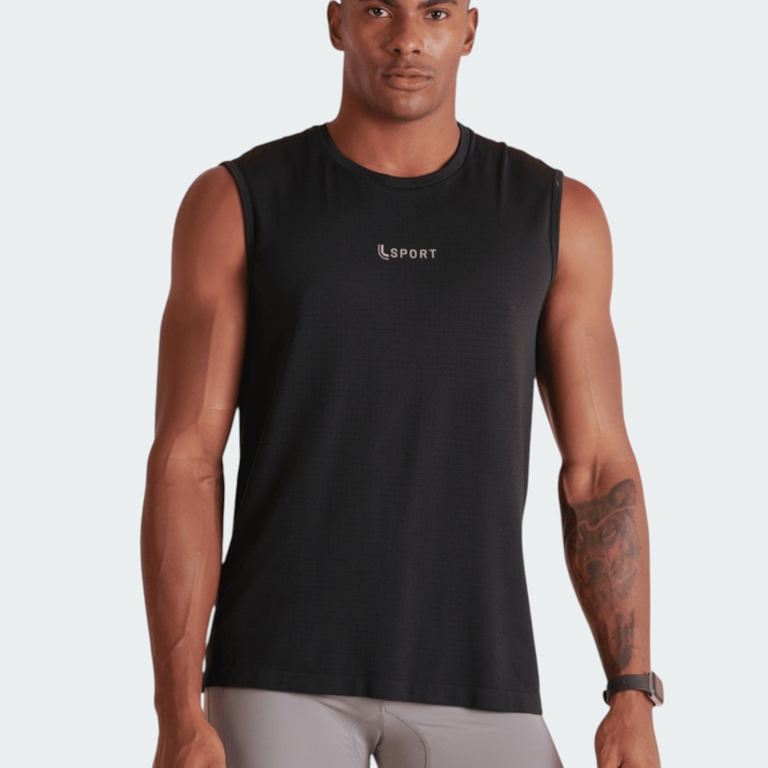 Camiseta Regata Lupo Sport Machão Masculina - Foto 1