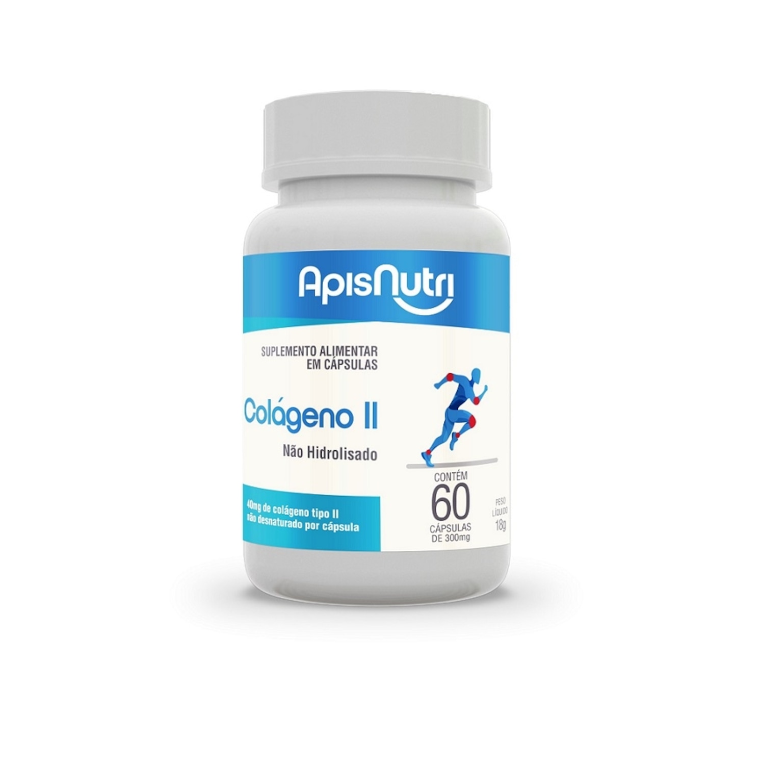 Colágeno ApisNutri Tipo II 60 Caps - Foto 1