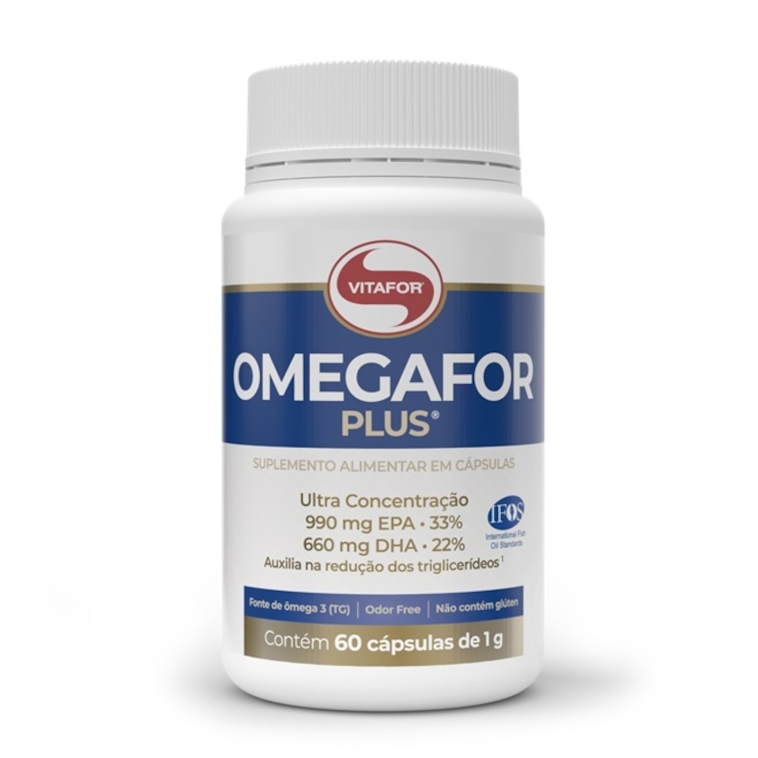 ÔmegaFor Vitafor Plus 60 caps - Foto 1