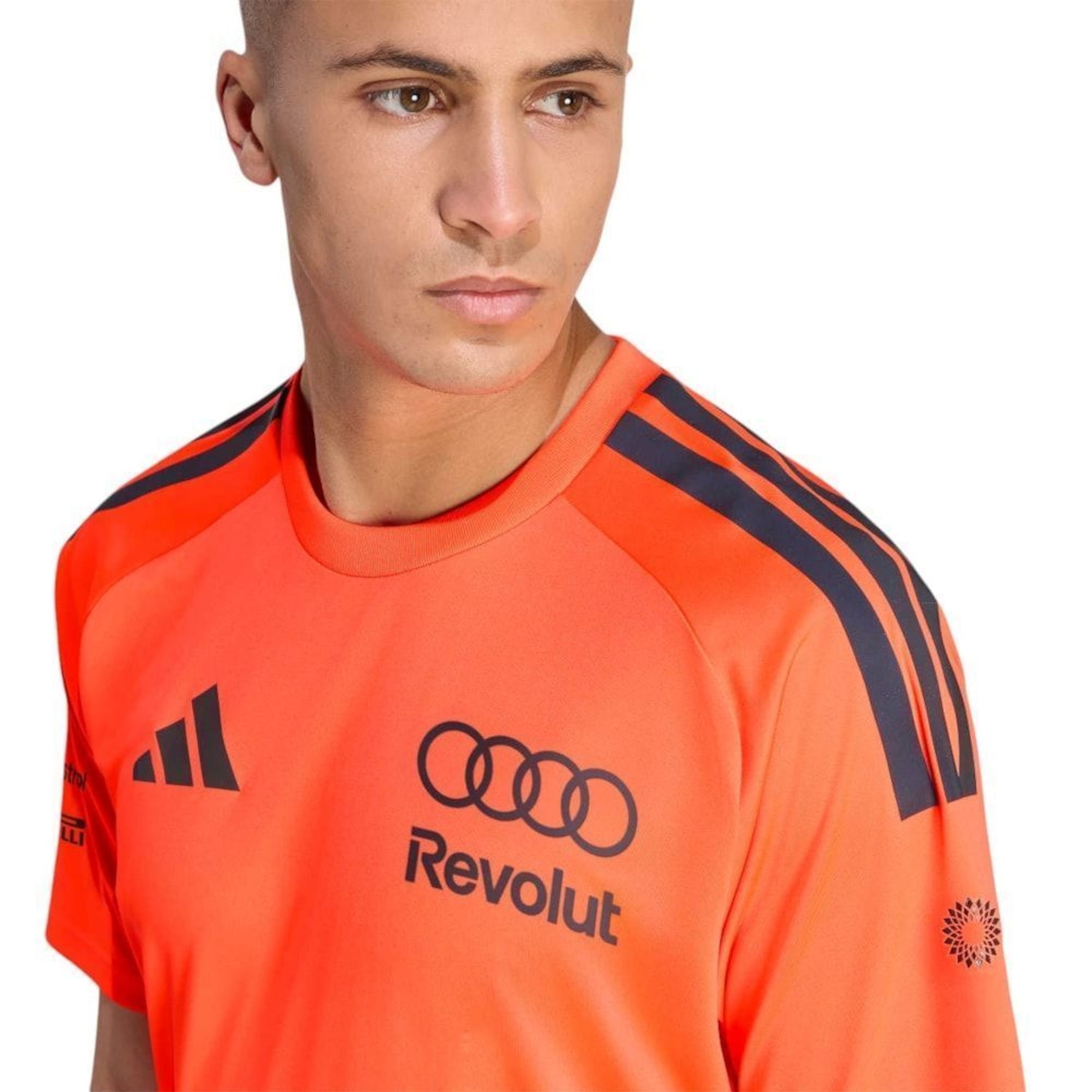 Camiseta adidas Audi Revolut F1 Team Set Up Masculina - Foto 3