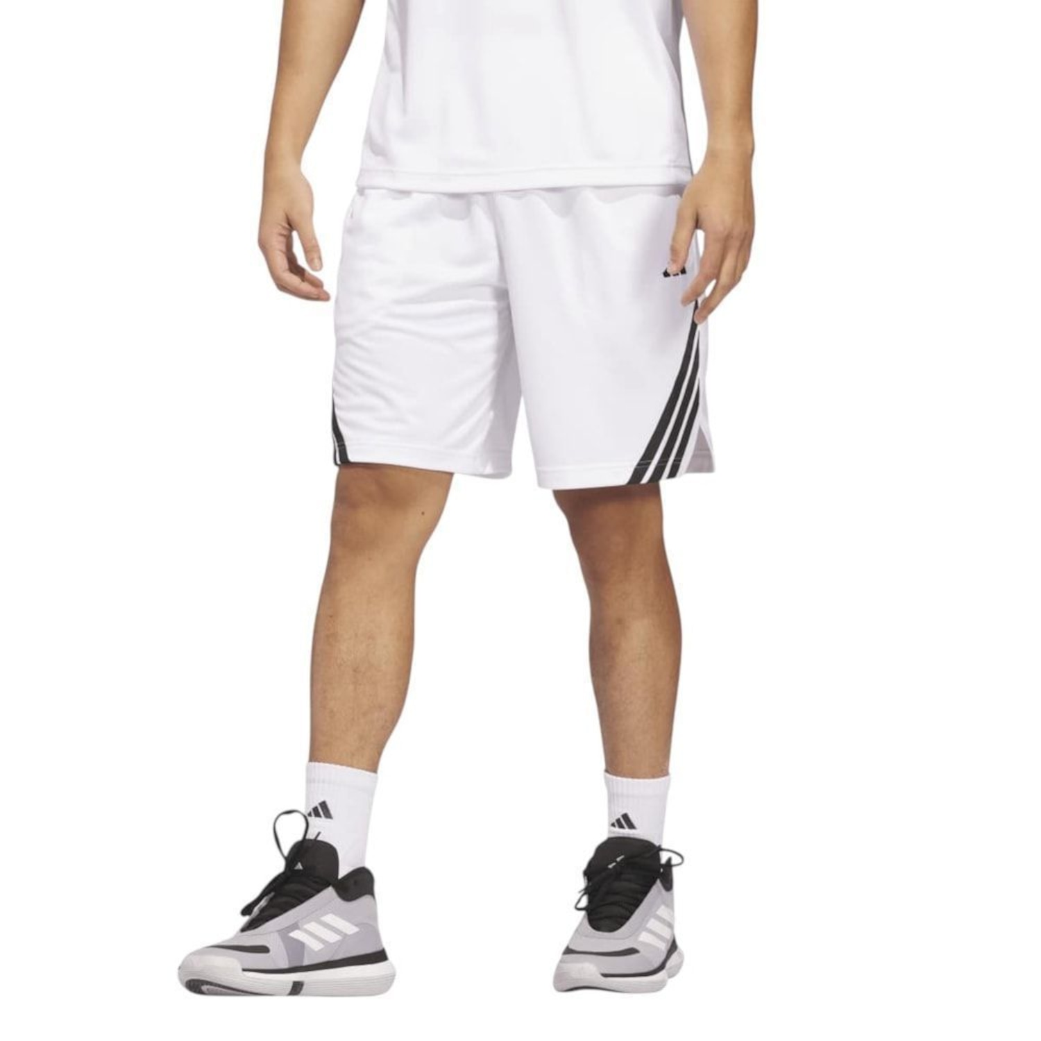 Bermuda adidas Legends 3-Stripes Masculina - Foto 1