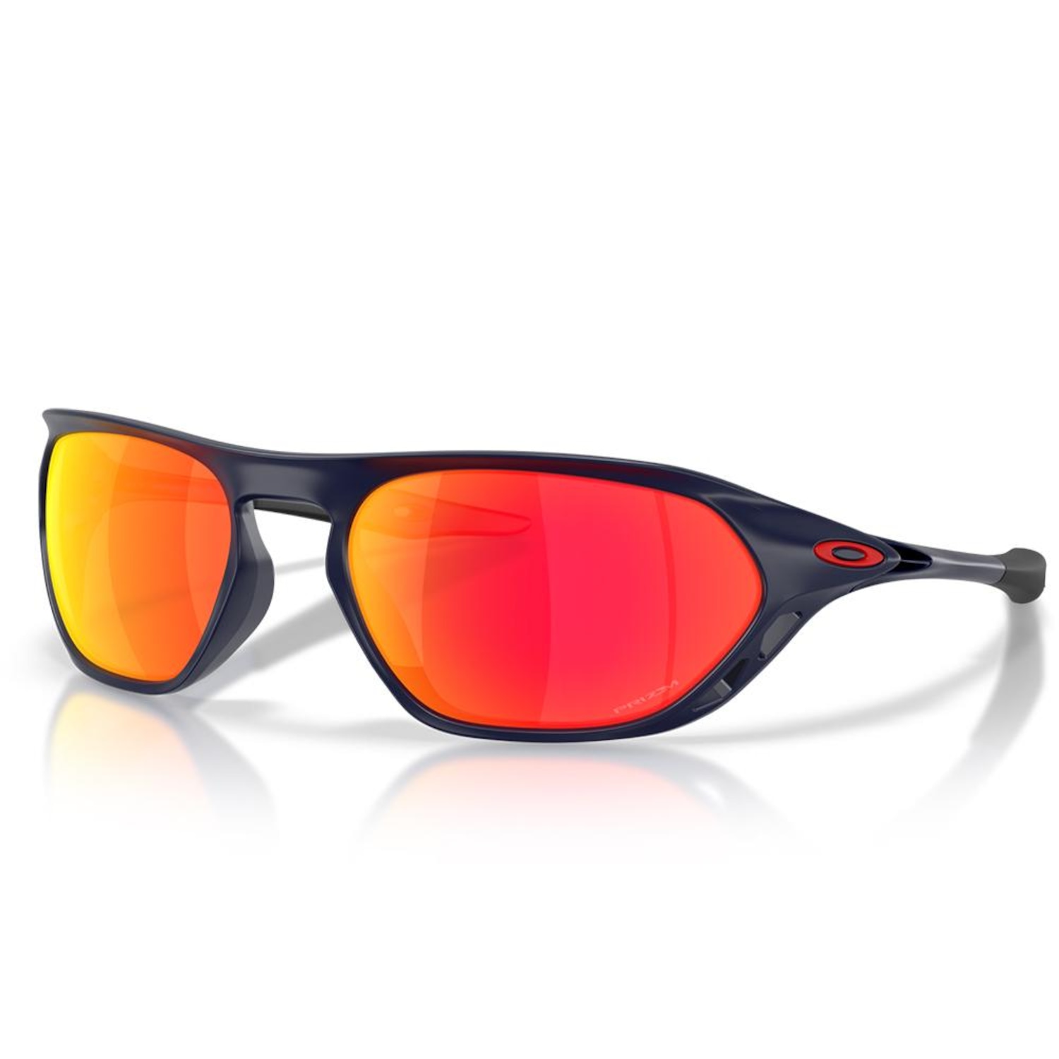 Óculos de Sol Oakley Cage Jacket Matte Navy Prizm Ruby - Foto 1