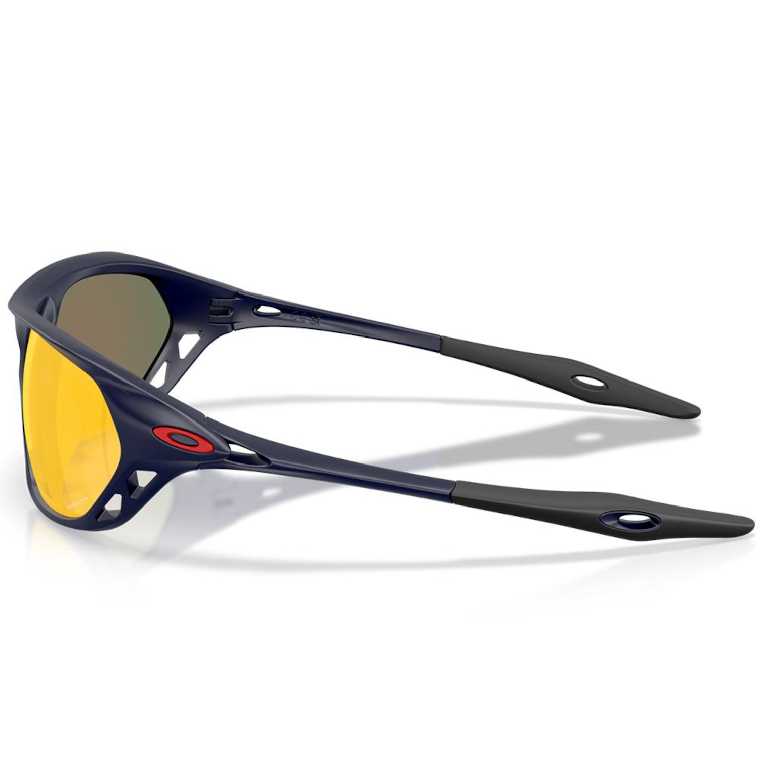 Óculos de Sol Oakley Cage Jacket Matte Navy Prizm Ruby - Foto 2