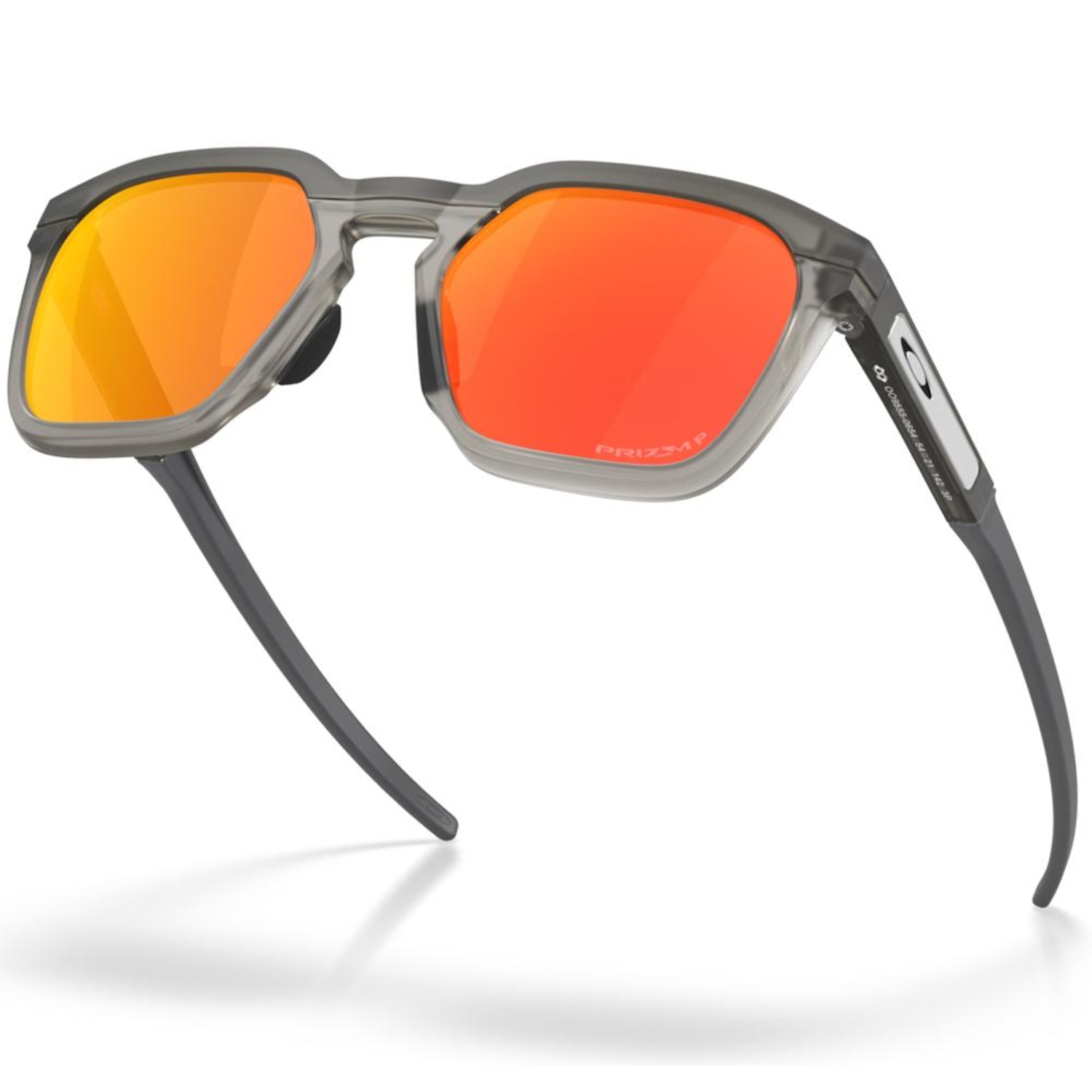 Óculos de Sol Oakley HSTN SQ 2.0 Matte Grey Smoke - Foto 4