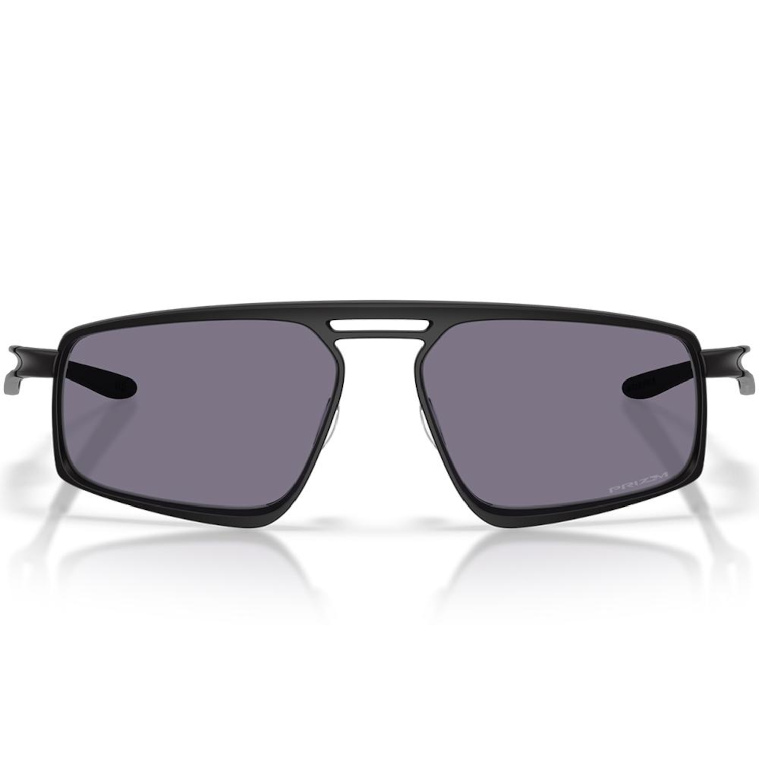 Óculos de Sol Oakley Bushwick Satin Black Prizm Grey - Foto 3