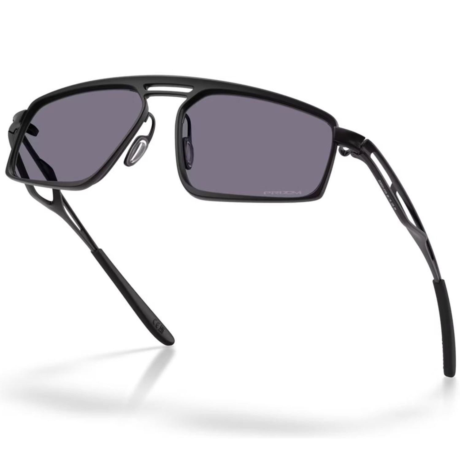 Óculos de Sol Oakley Bushwick Satin Black Prizm Grey - Foto 4