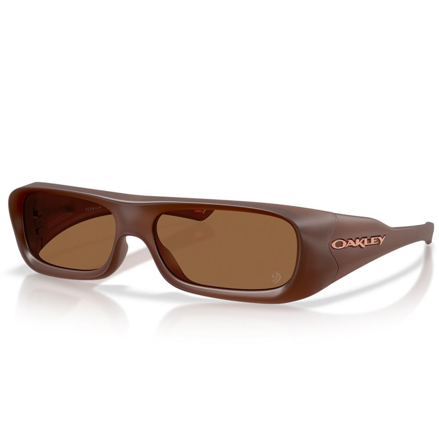 Óculos de Sol Oakley Permian Matte Transparent Mahogany 1059 - Foto 1